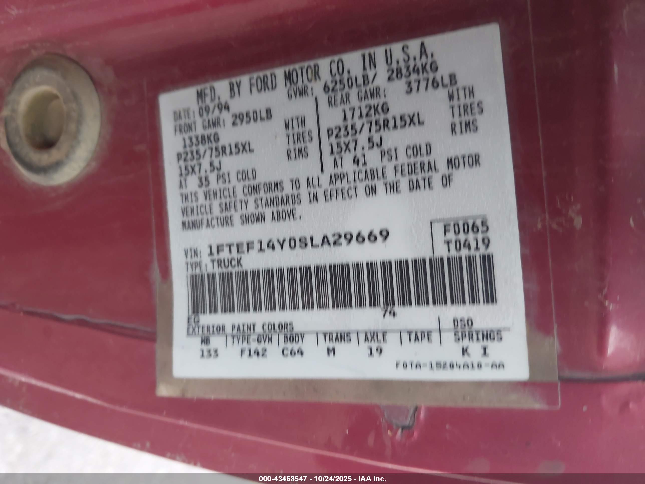 FORD F150 image 9