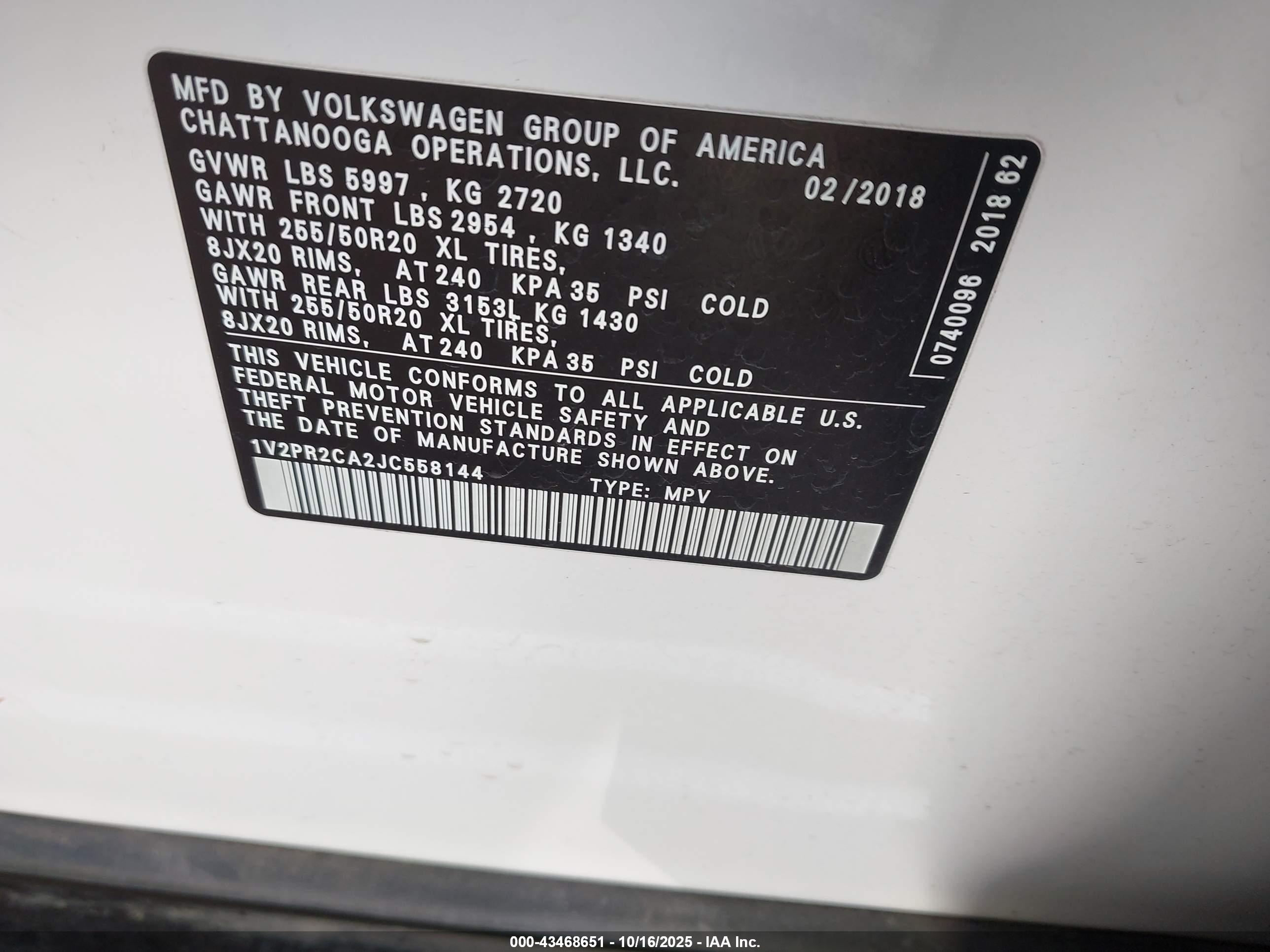 VOLKSWAGEN ATLAS image 9