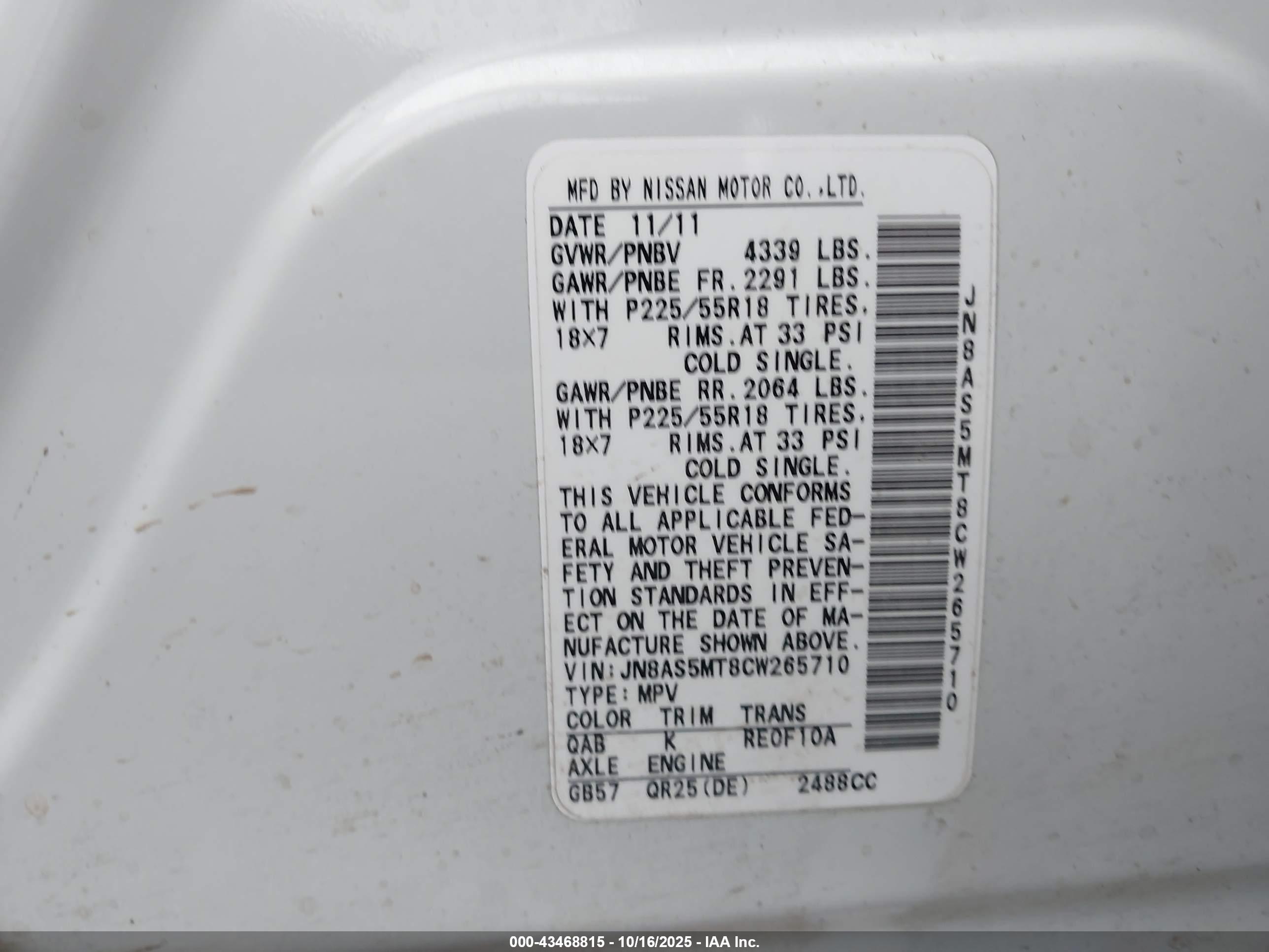 NISSAN ROGUE image 9