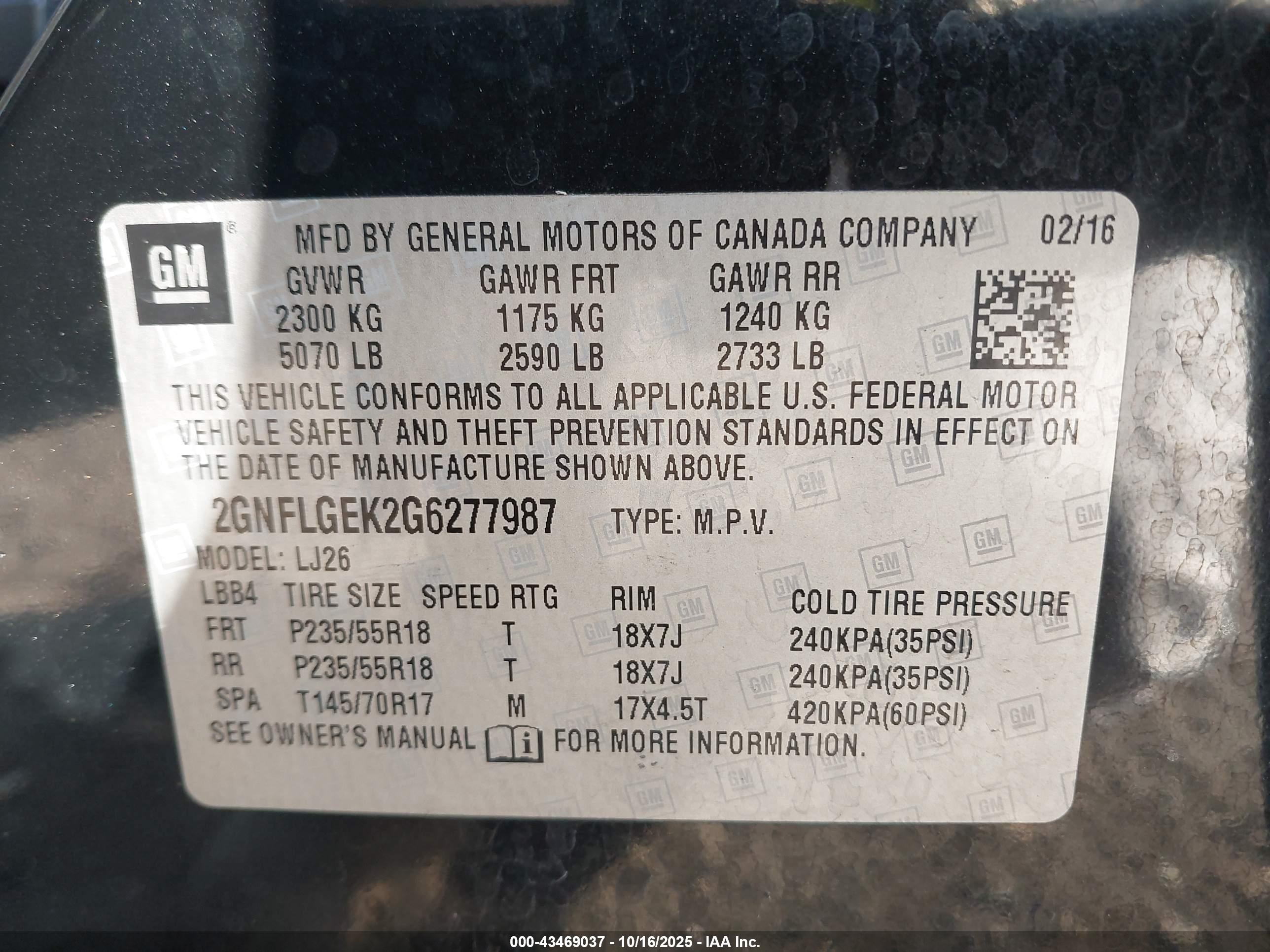 CHEVROLET EQUINOX image 9