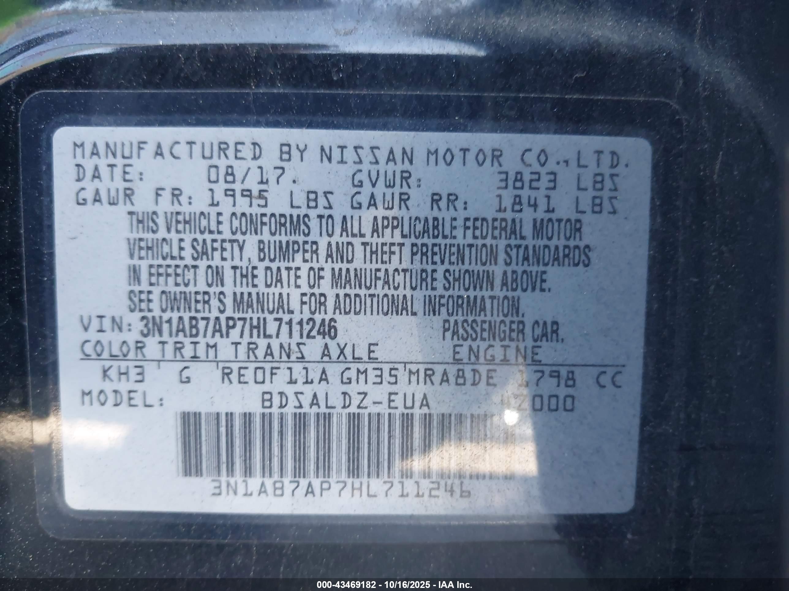 NISSAN SENTRA image 9