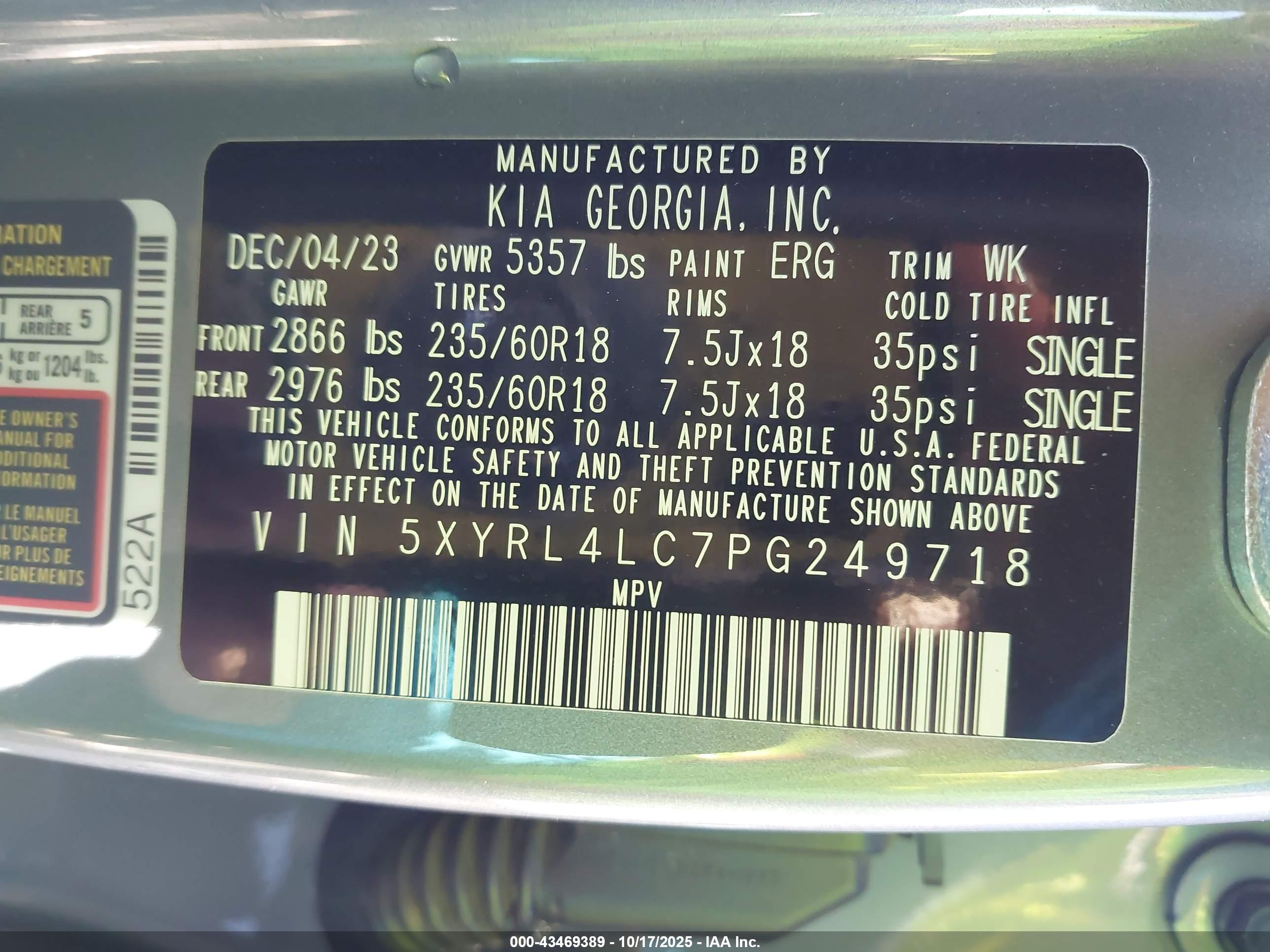 KIA SORENTO image 9