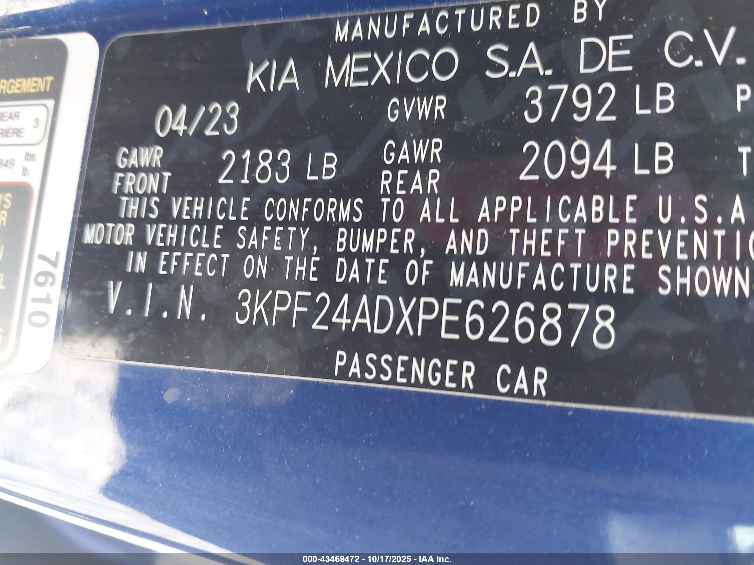 KIA FORTE image 9