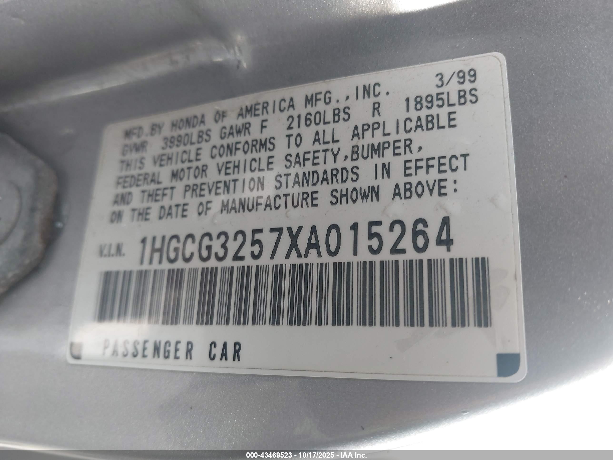HONDA ACCORD image 9