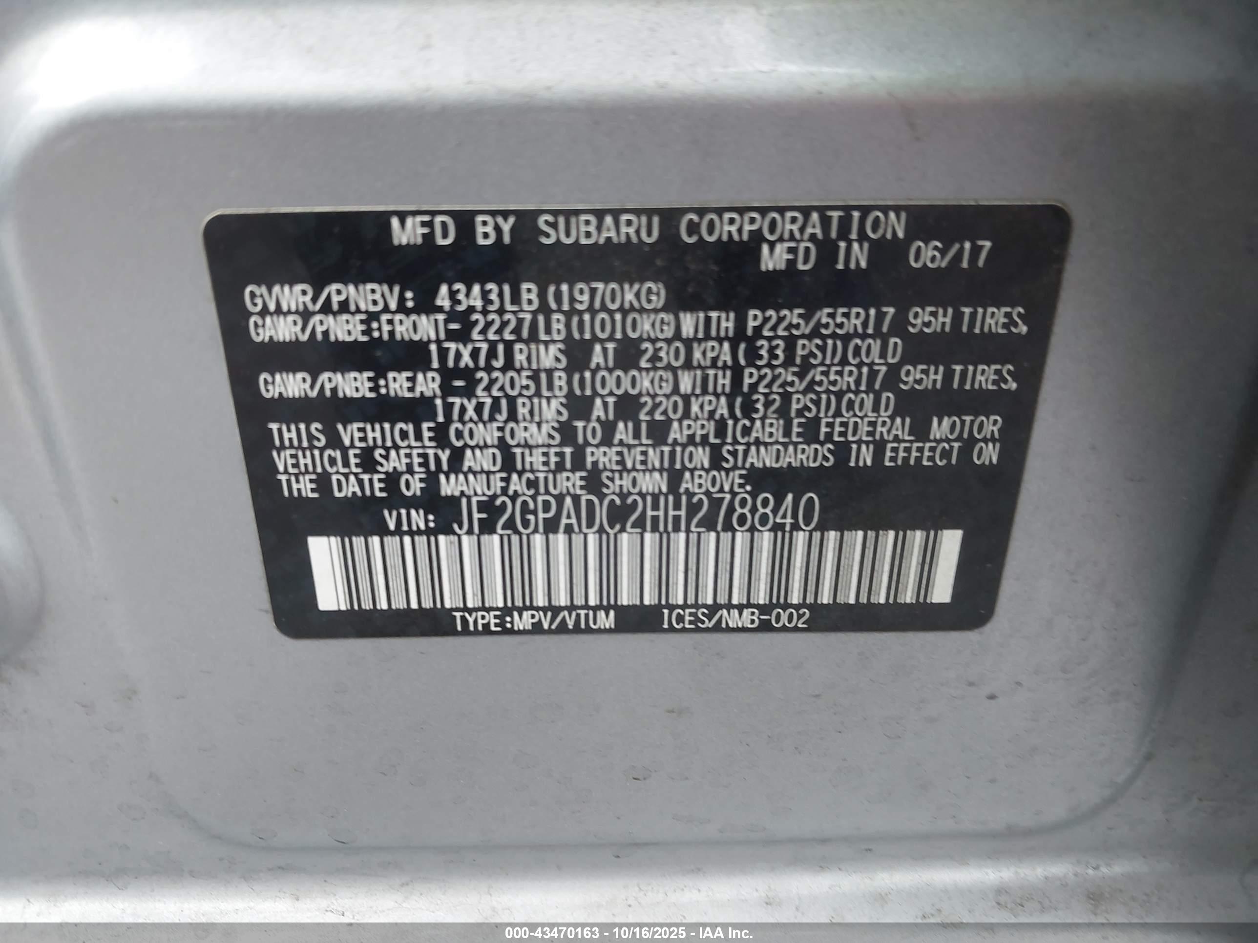 SUBARU CROSSTREK image 9