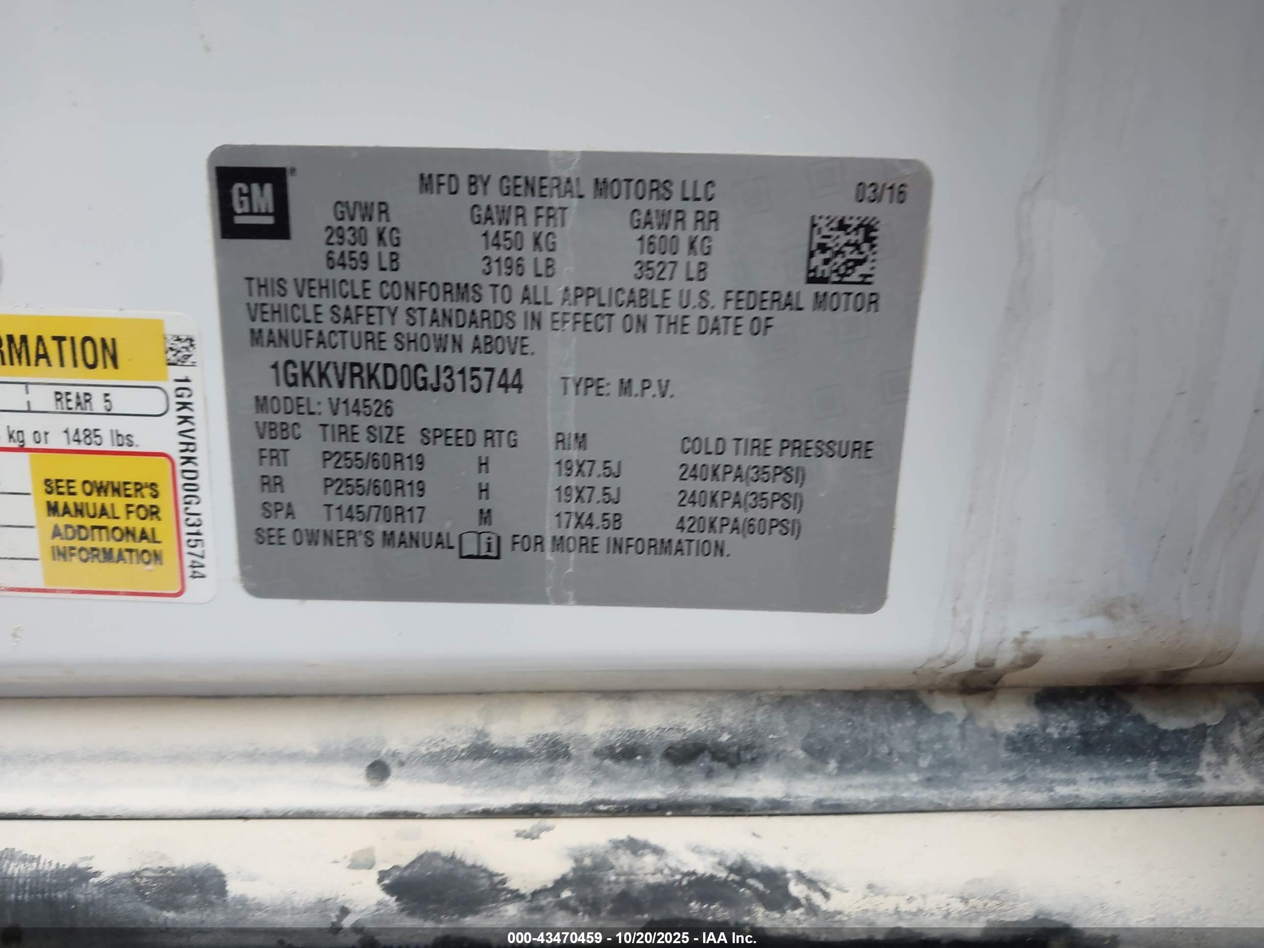 GMC ACADIA image 9