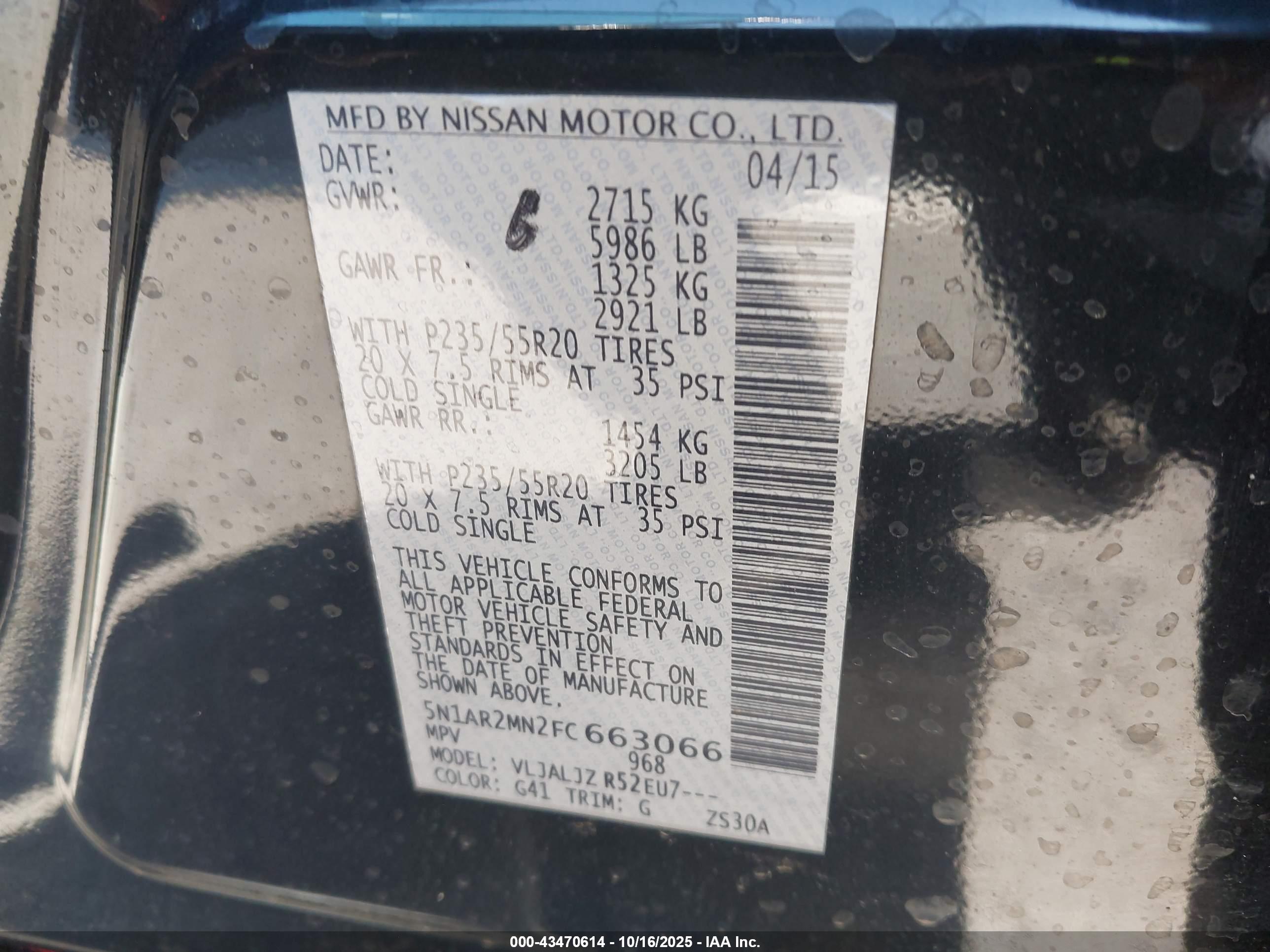 NISSAN PATHFINDER image 9