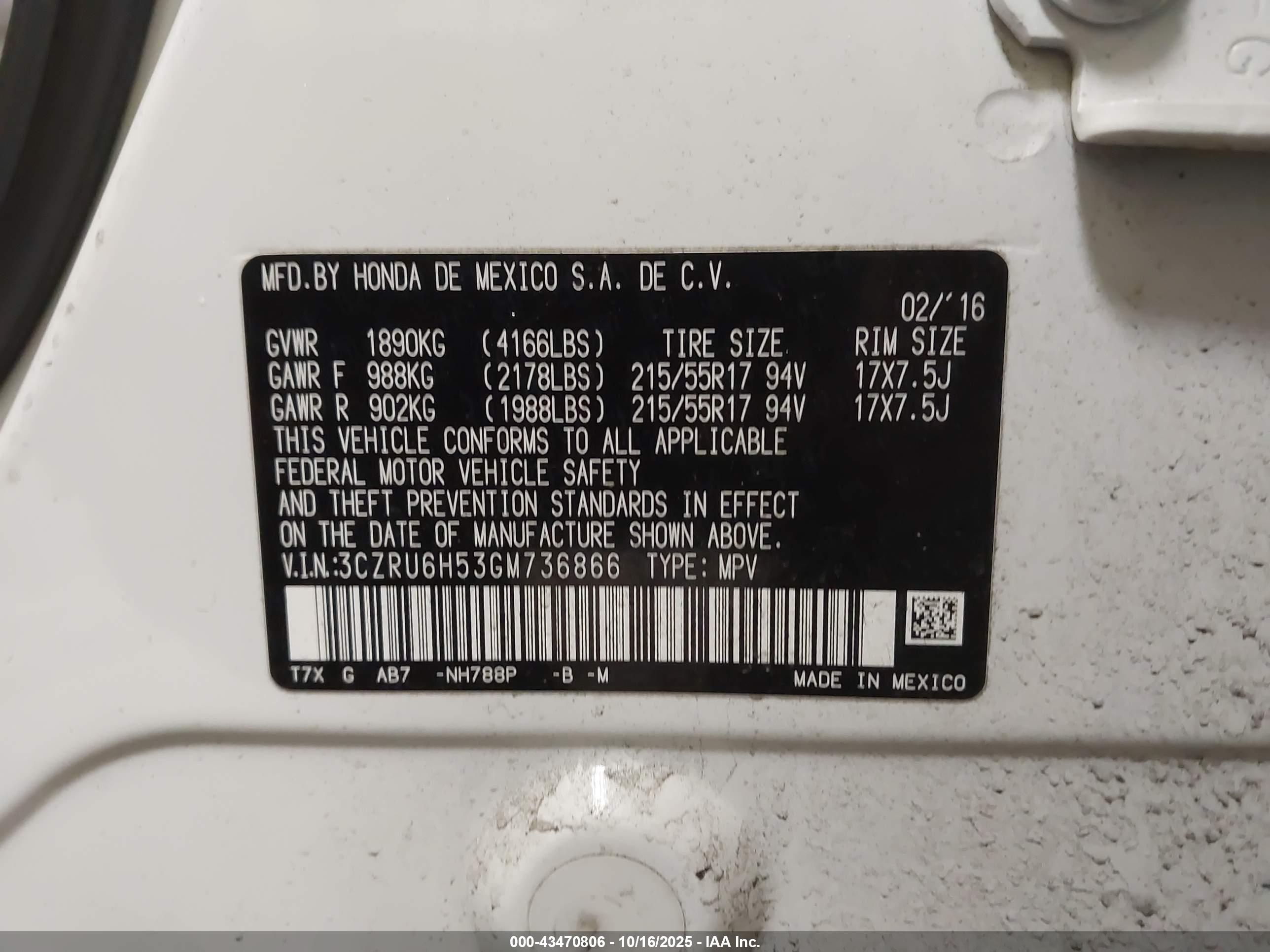 HONDA HR-V image 9