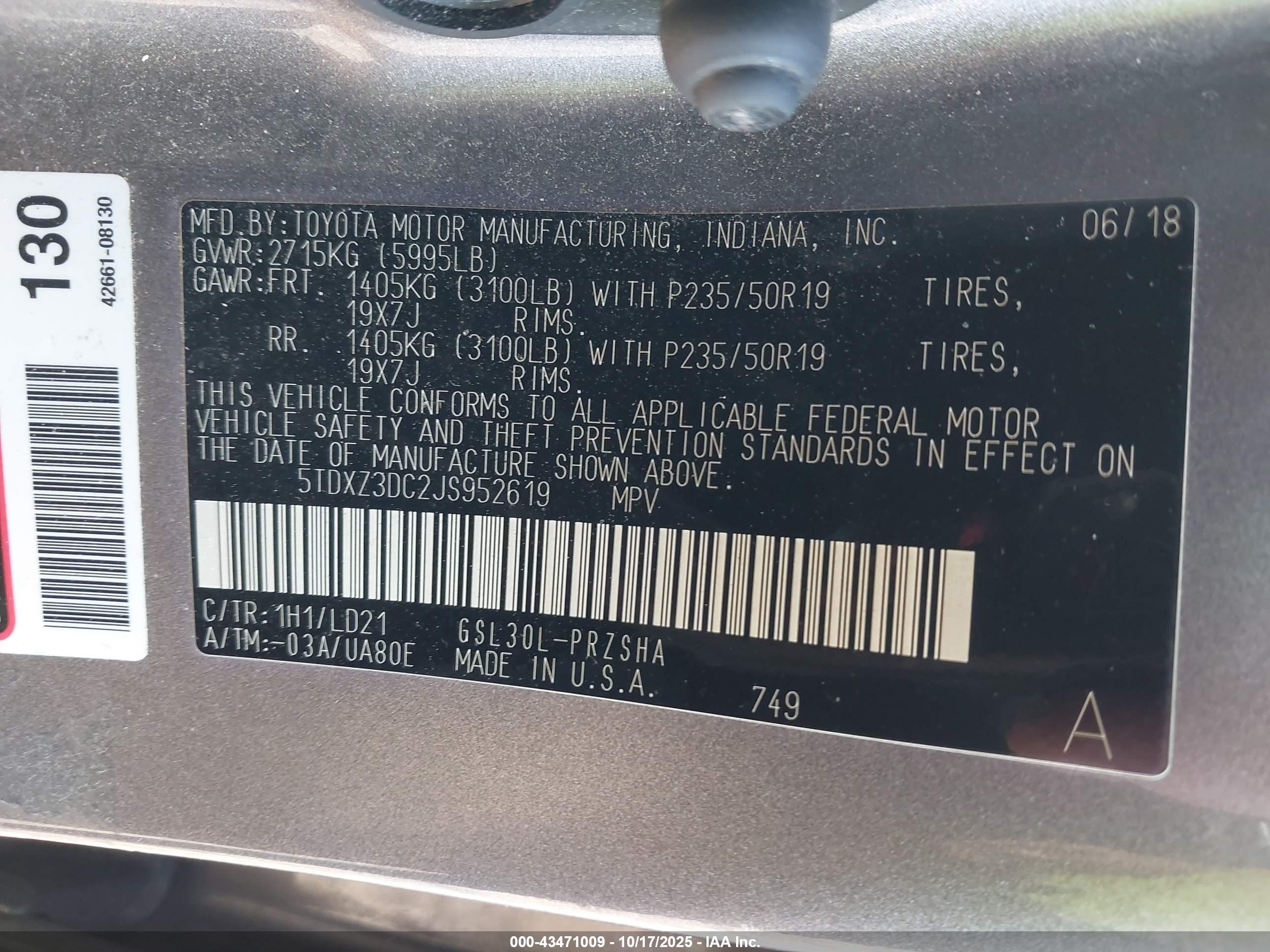 TOYOTA SIENNA image 9