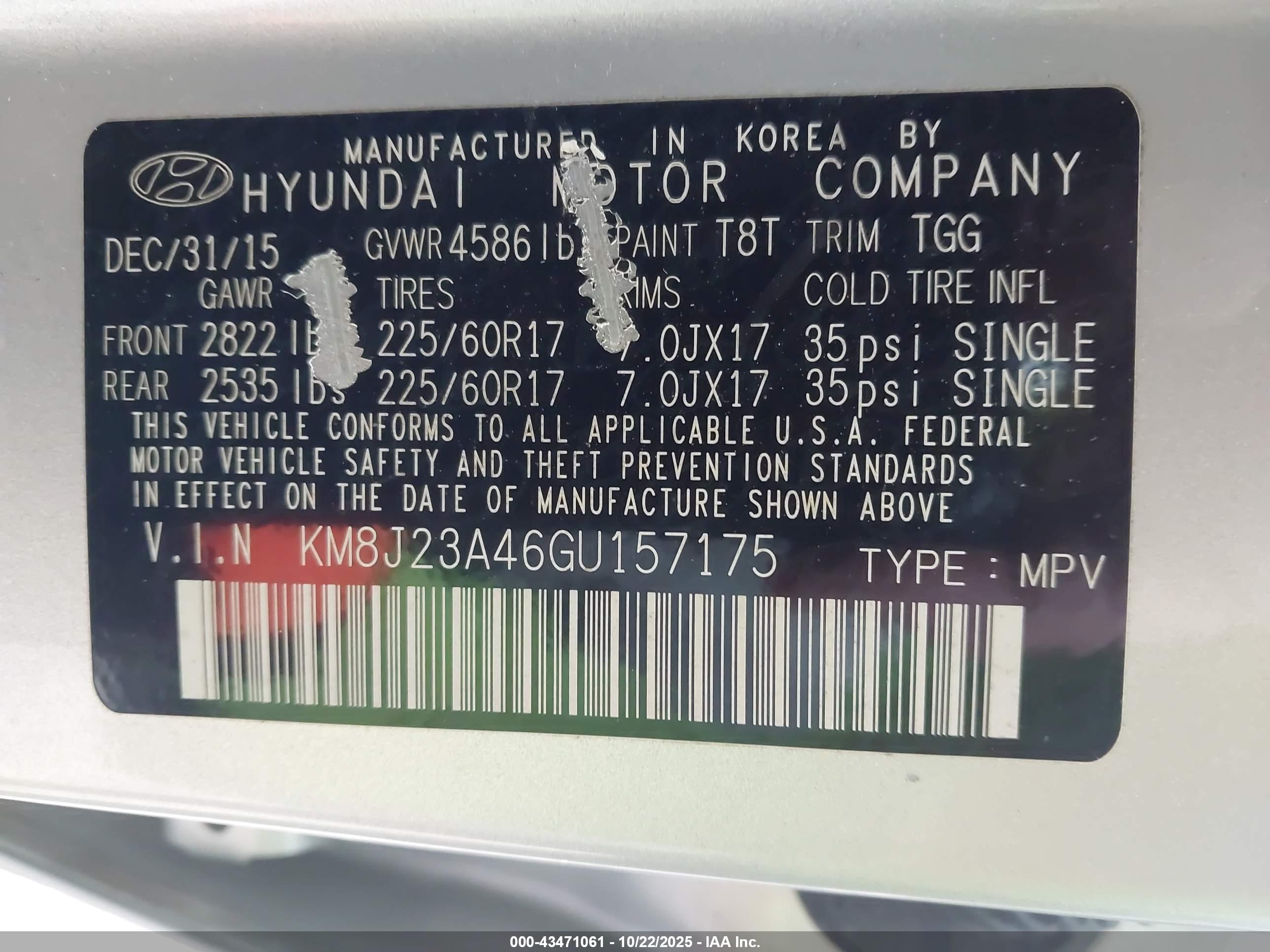 HYUNDAI TUCSON image 9