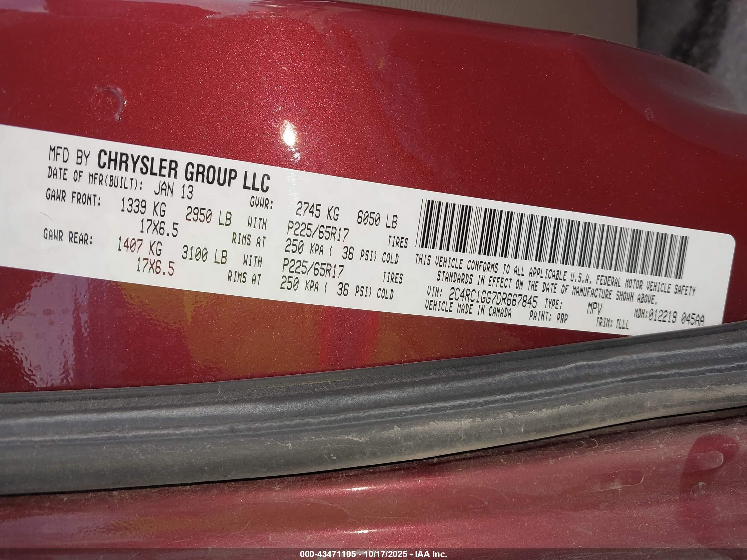 CHRYSLER TOWN image 9