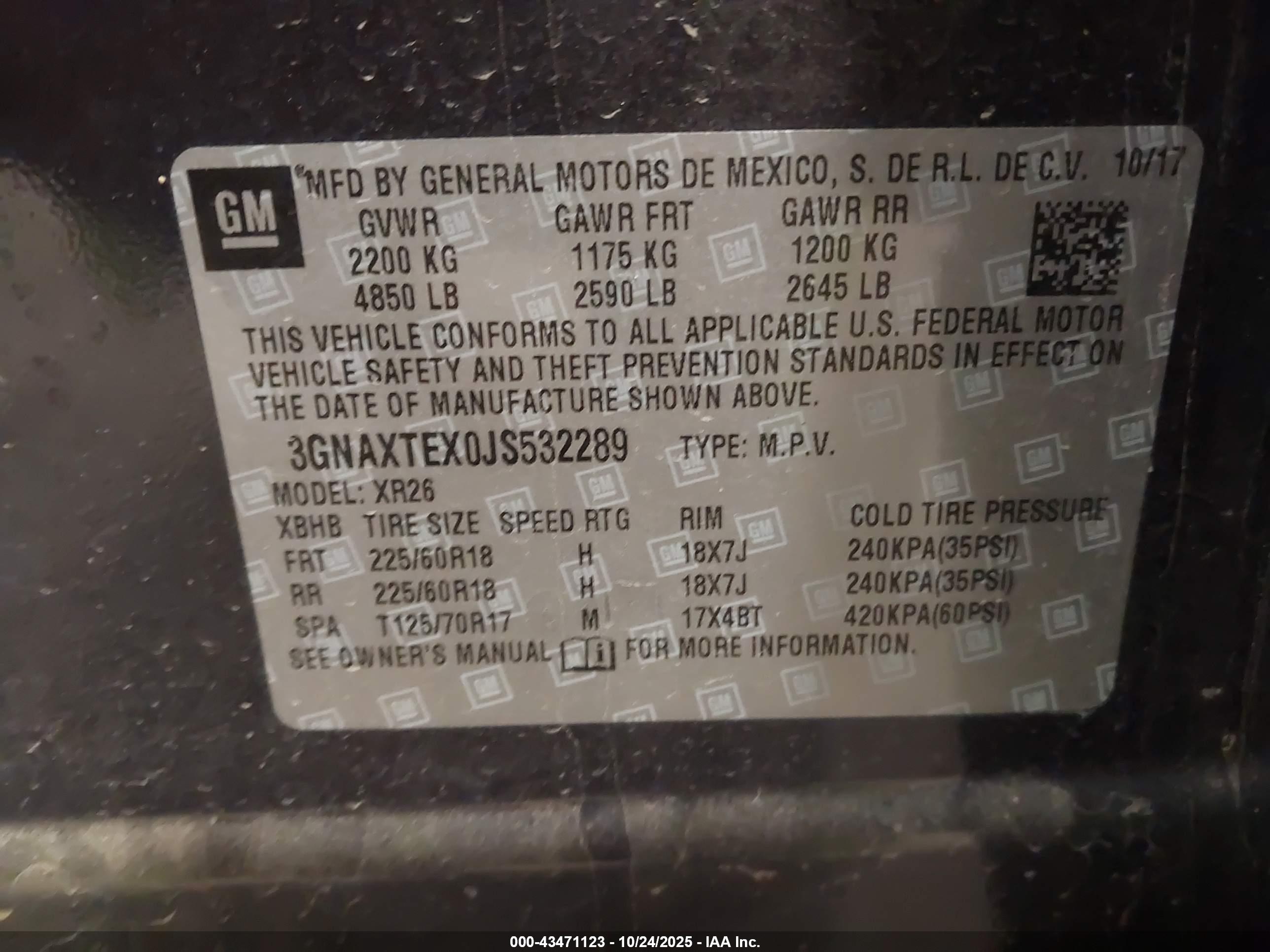 CHEVROLET EQUINOX image 9