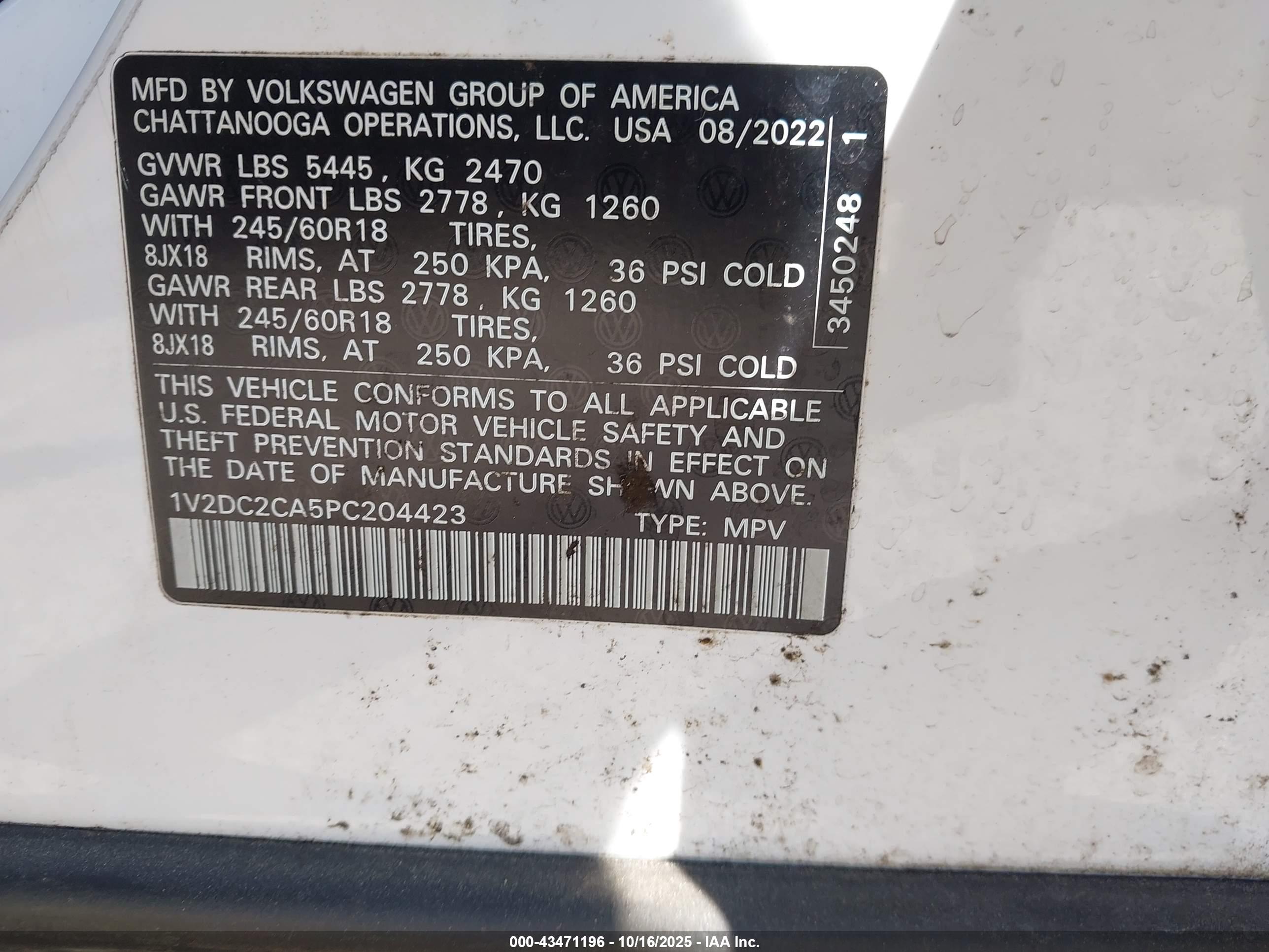 VOLKSWAGEN ATLAS image 9