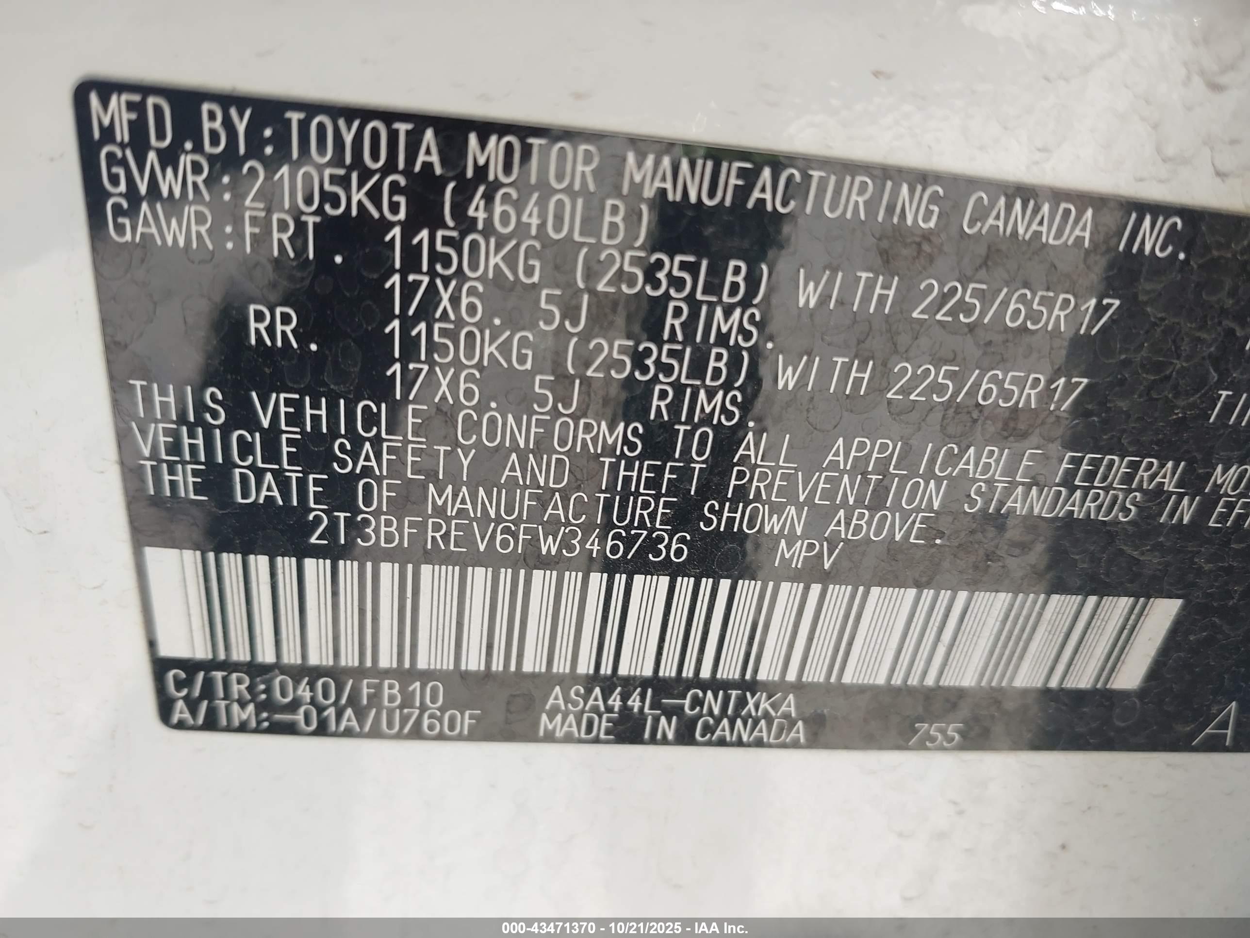 TOYOTA RAV4 image 9