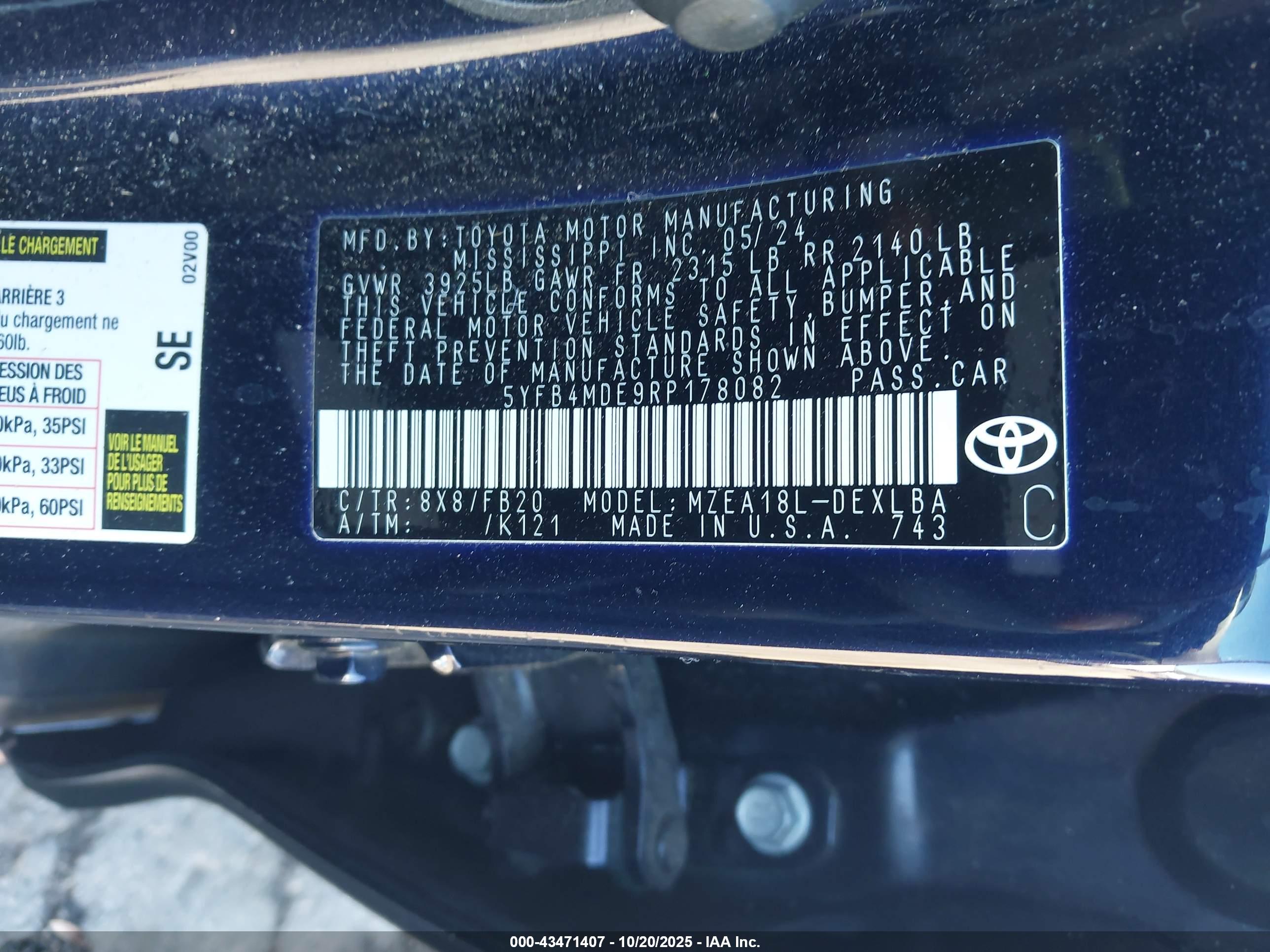 TOYOTA COROLLA image 9