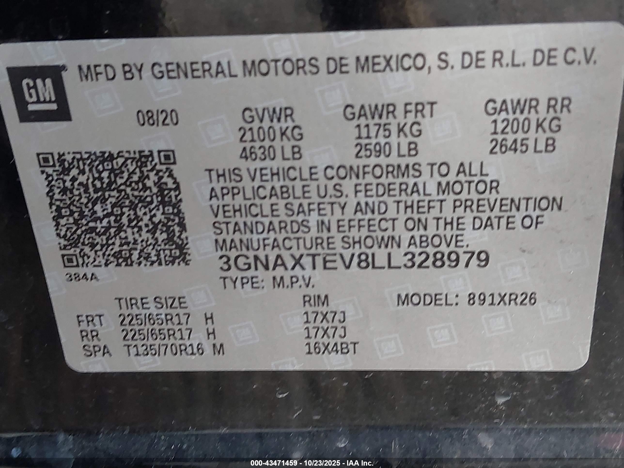 CHEVROLET EQUINOX image 9