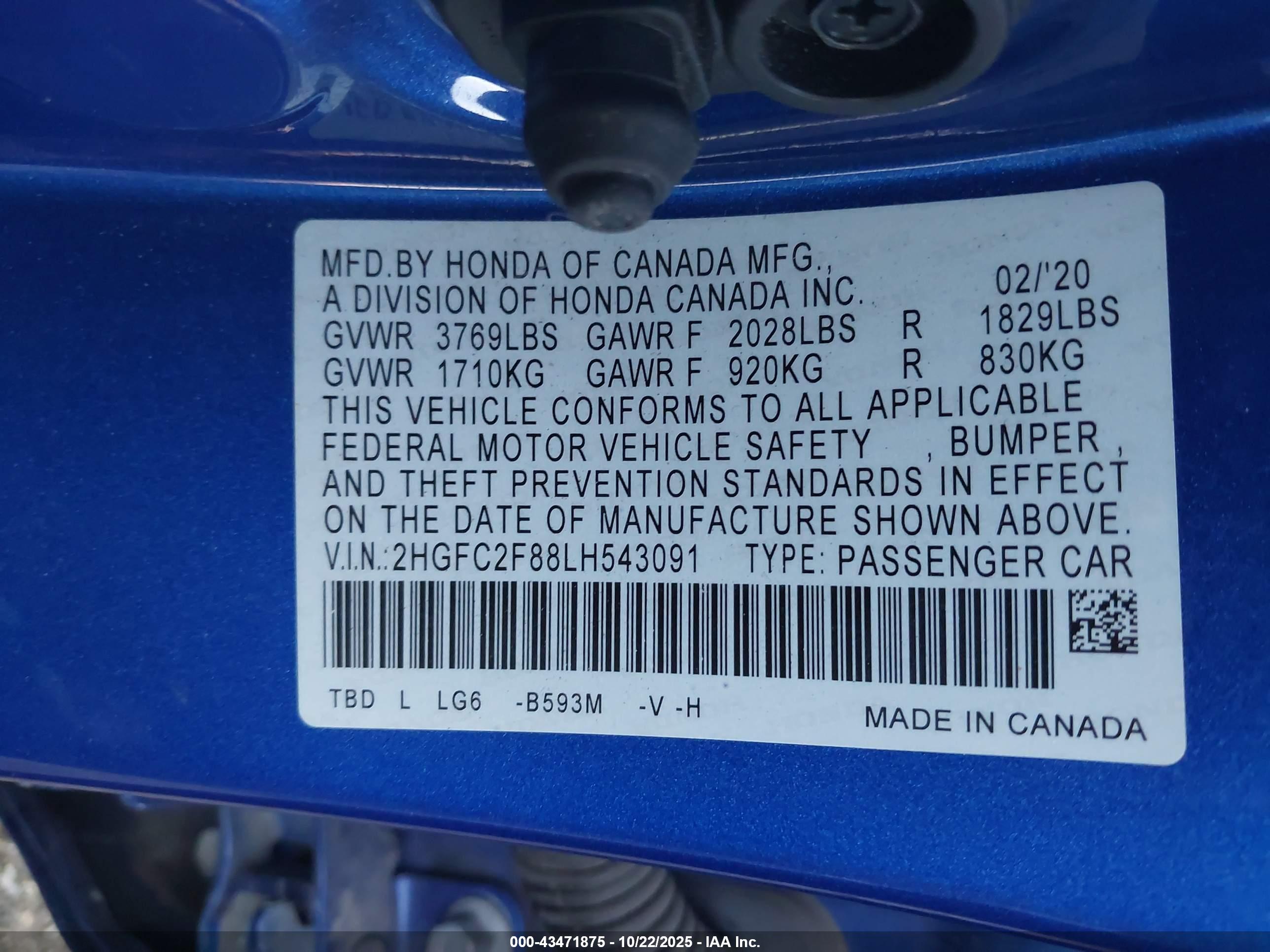 HONDA CIVIC image 9