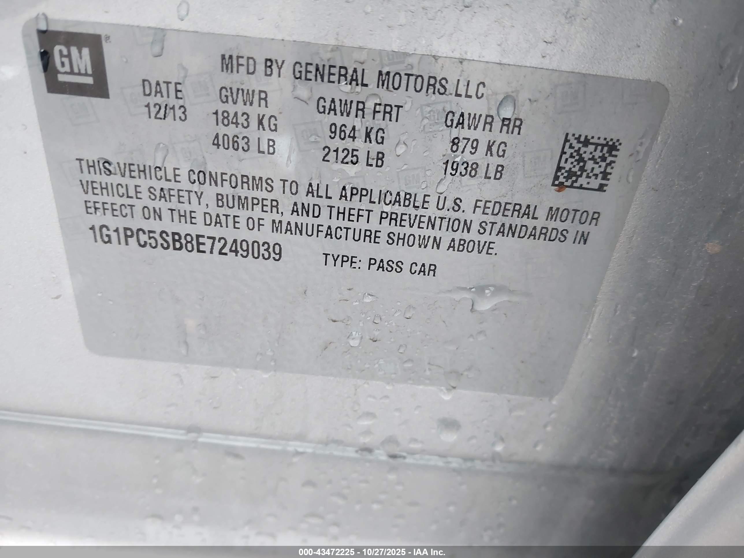CHEVROLET CRUZE image 9