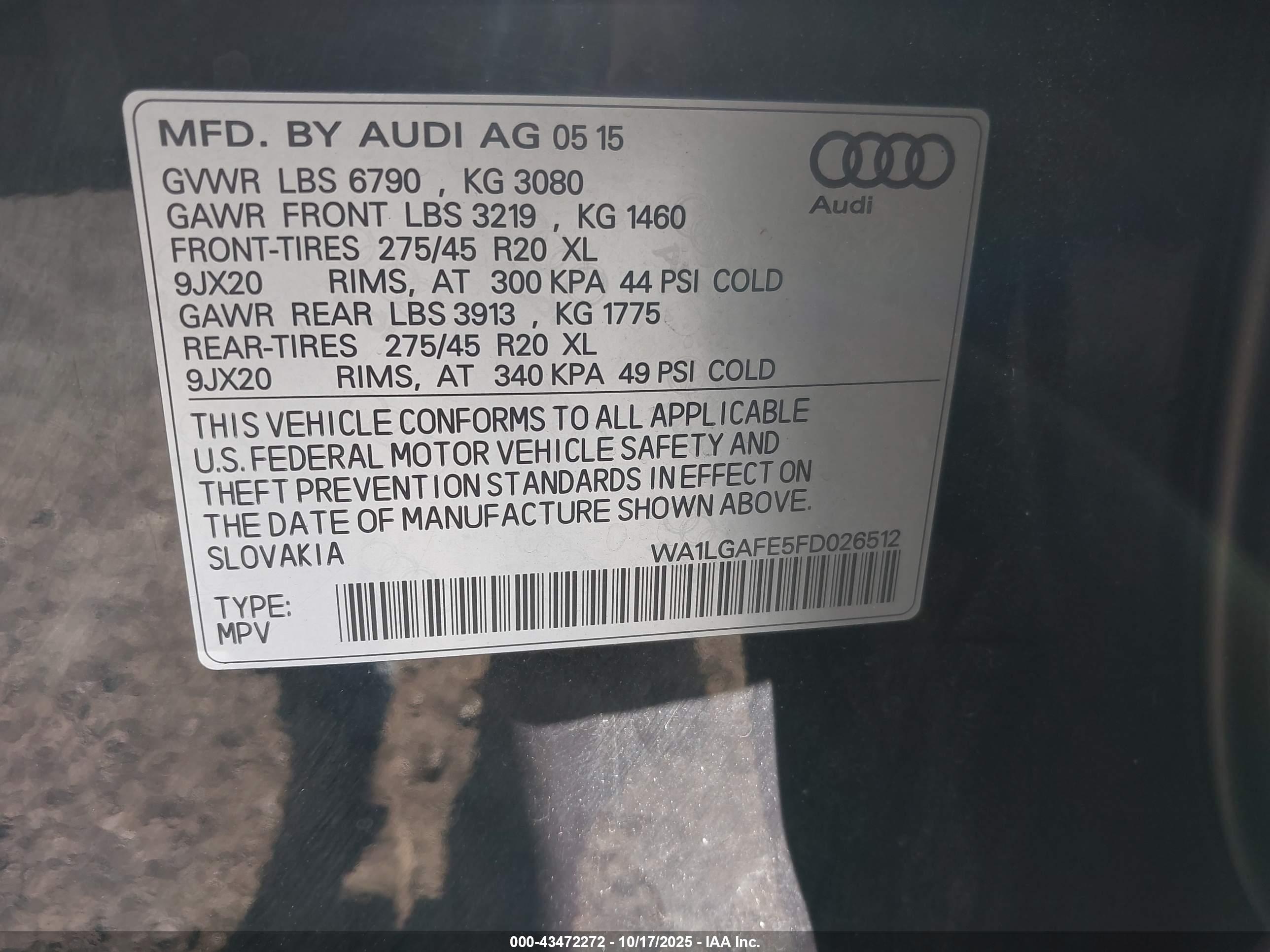 AUDI Q7 image 9
