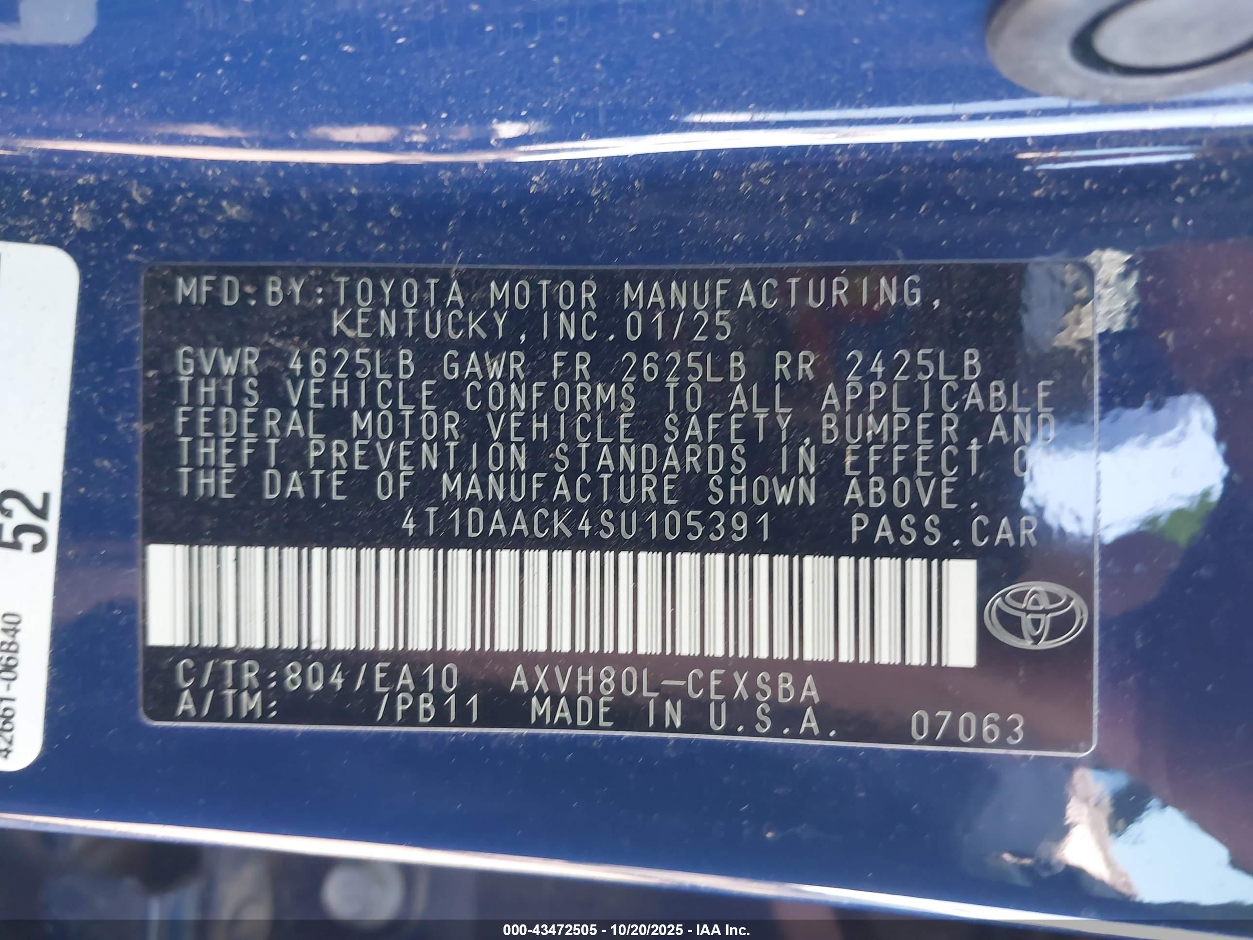 TOYOTA CAMRY image 9