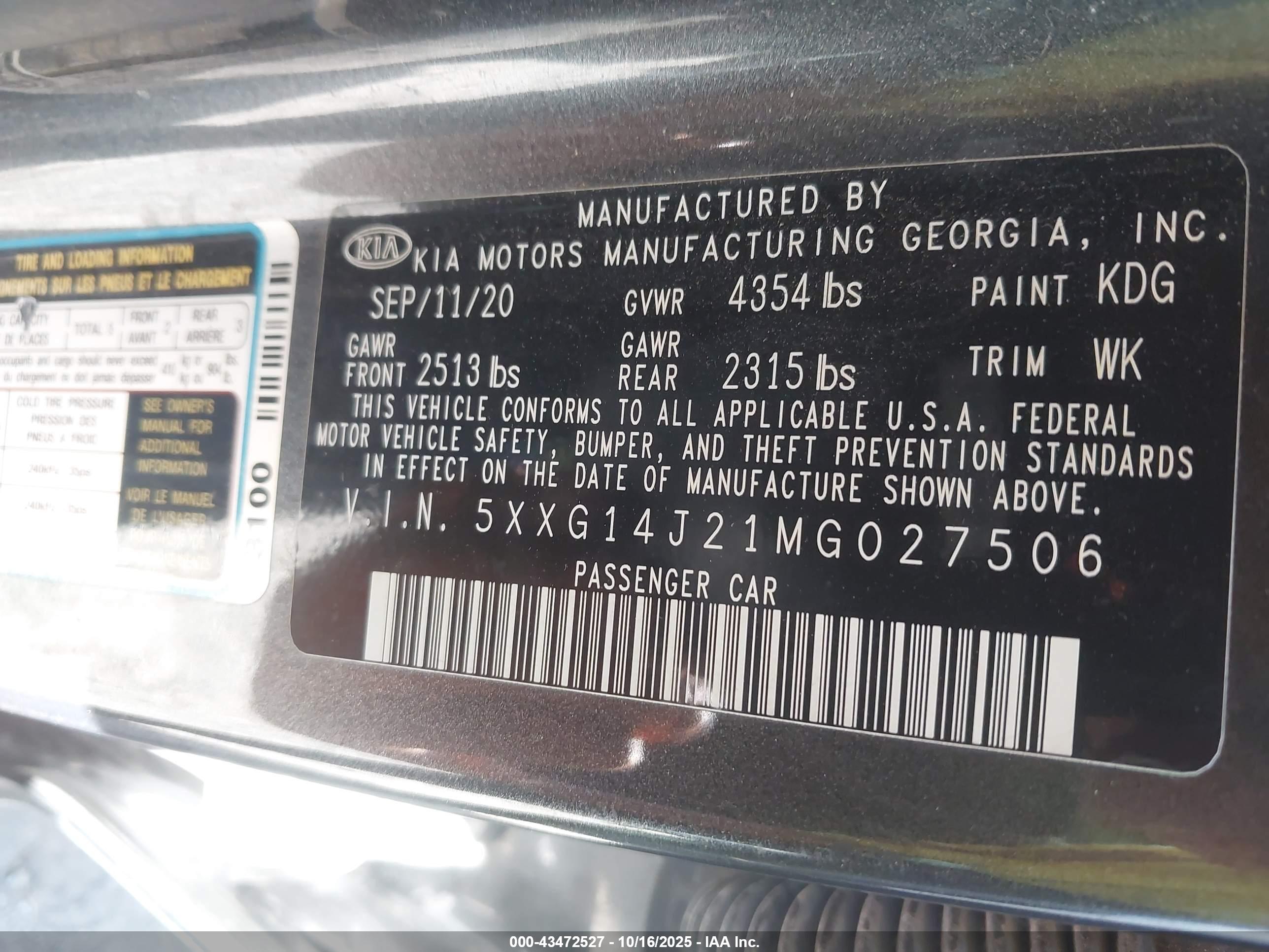 KIA K5 image 9
