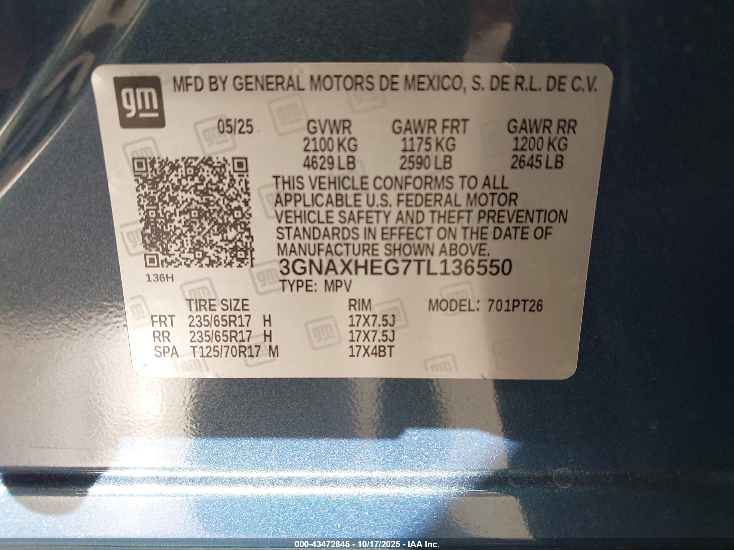 CHEVROLET EQUINOX image 9