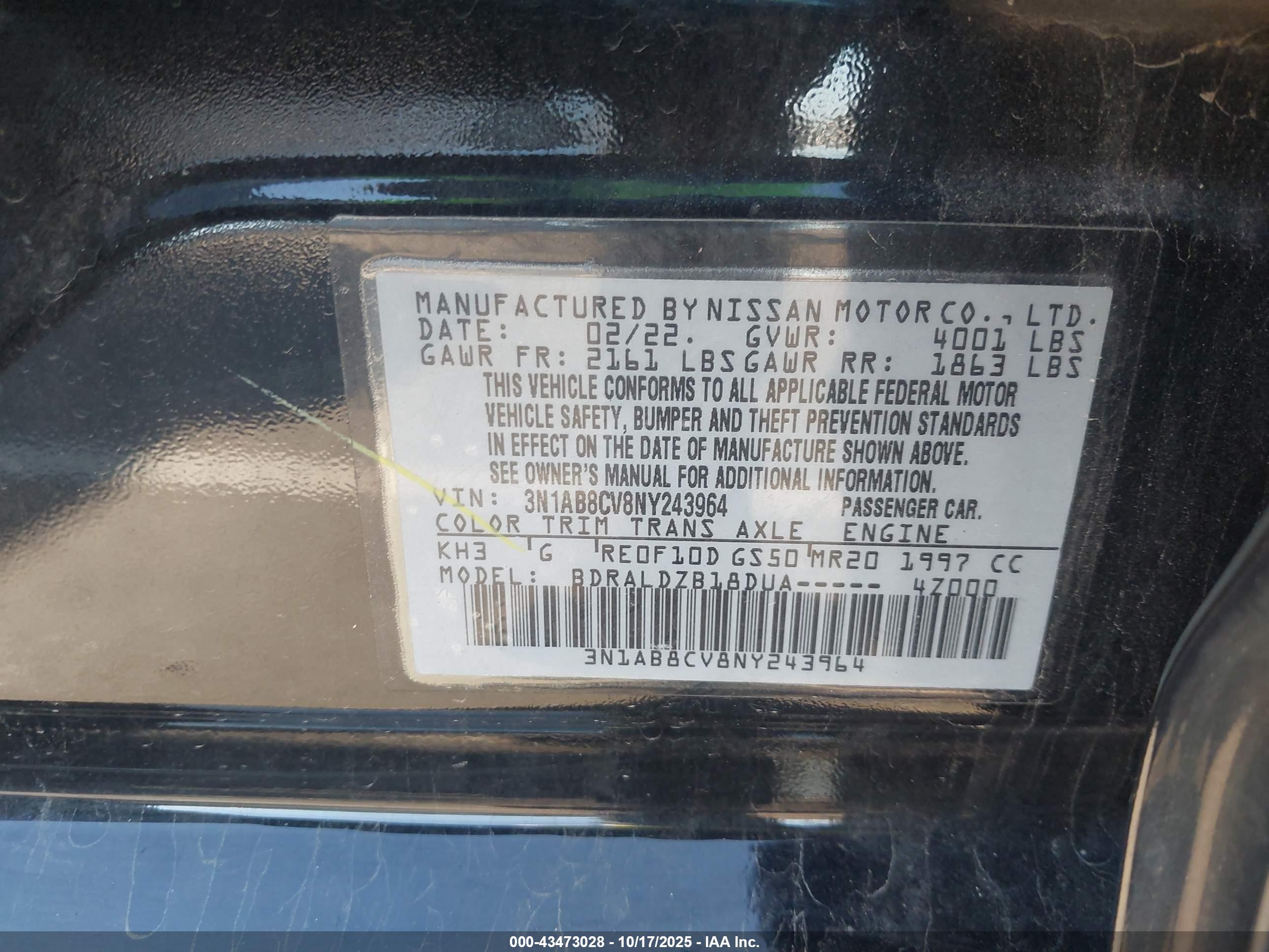 NISSAN SENTRA image 9