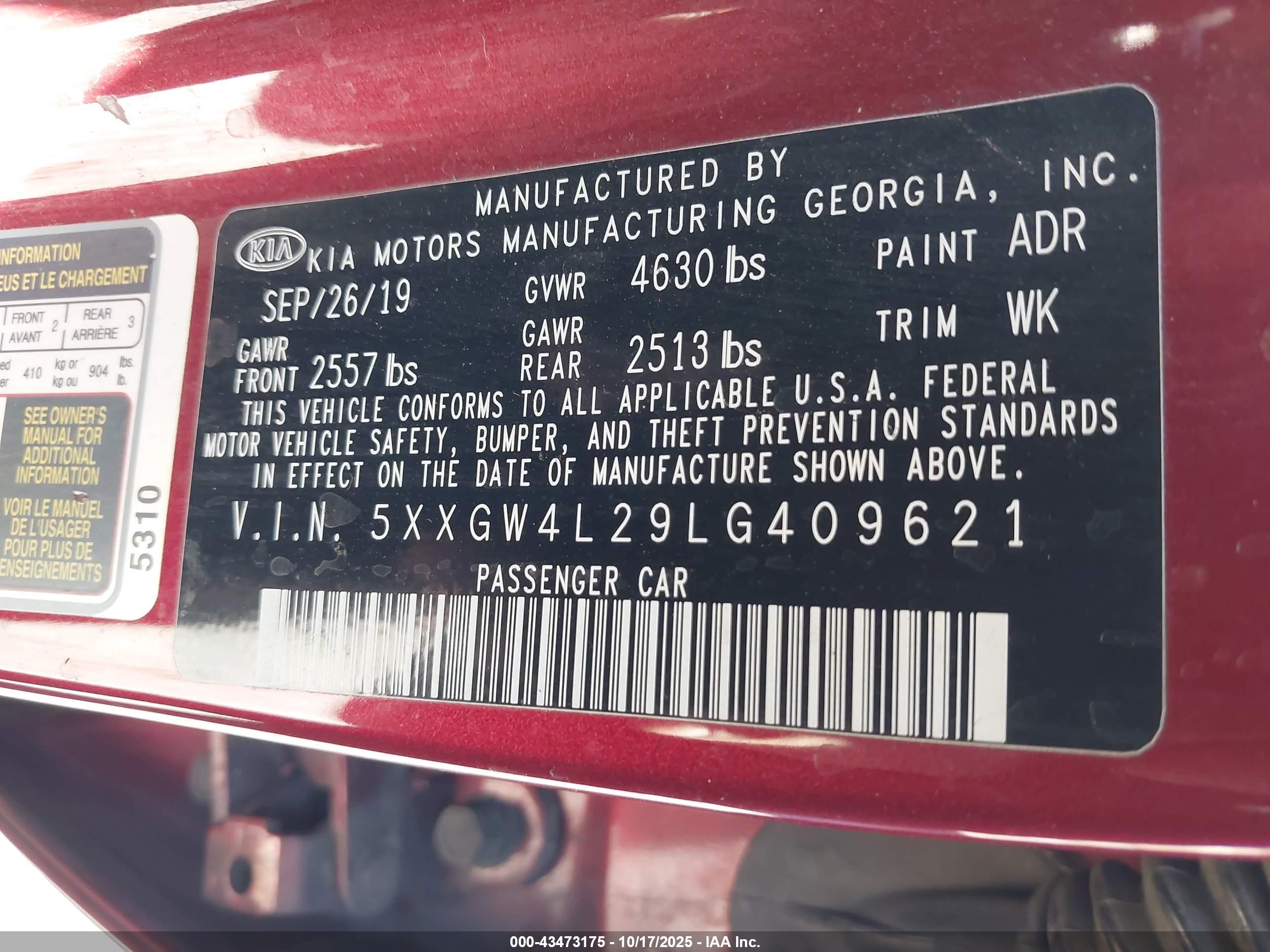KIA OPTIMA image 9