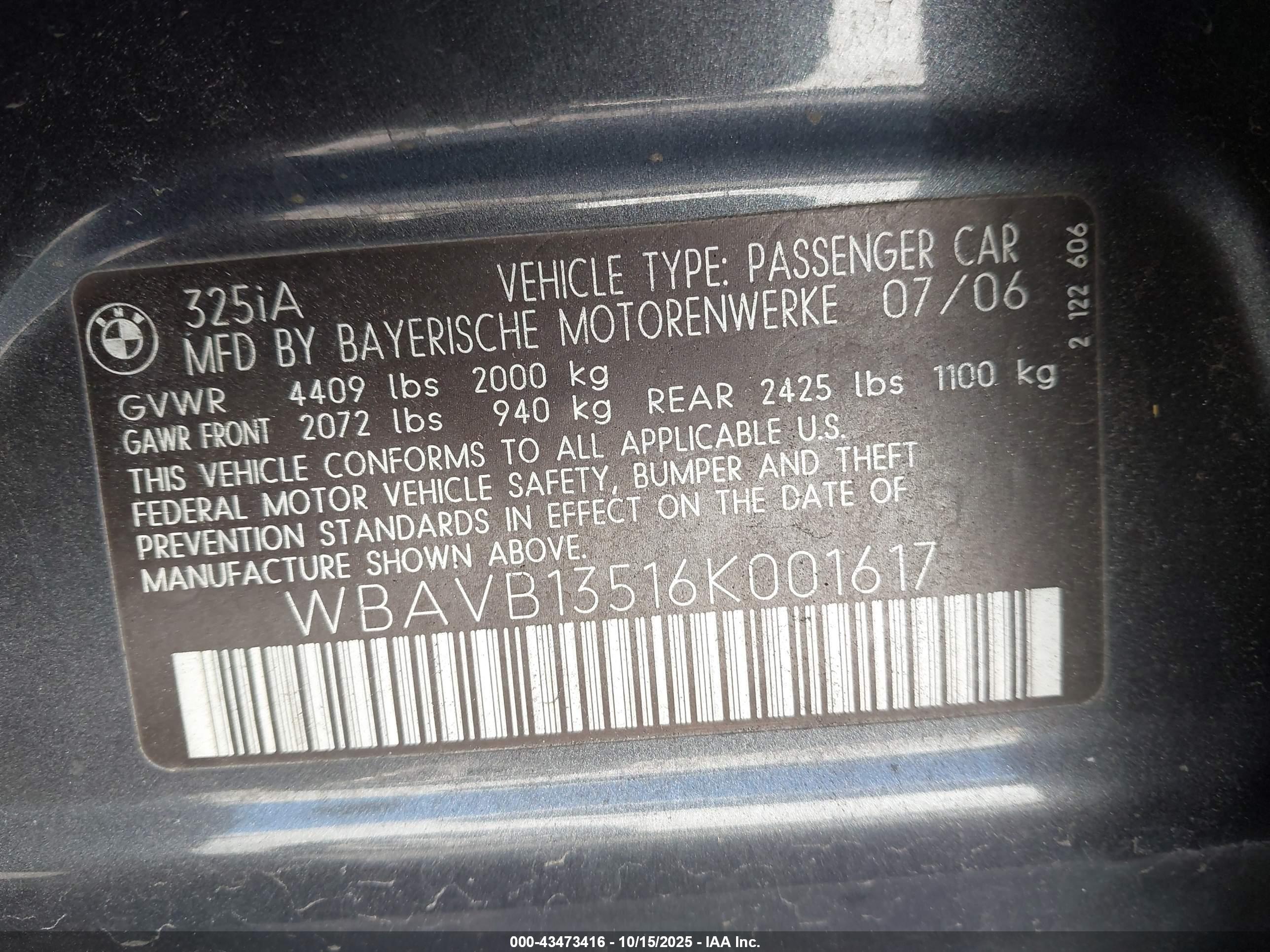 BMW 325I image 9