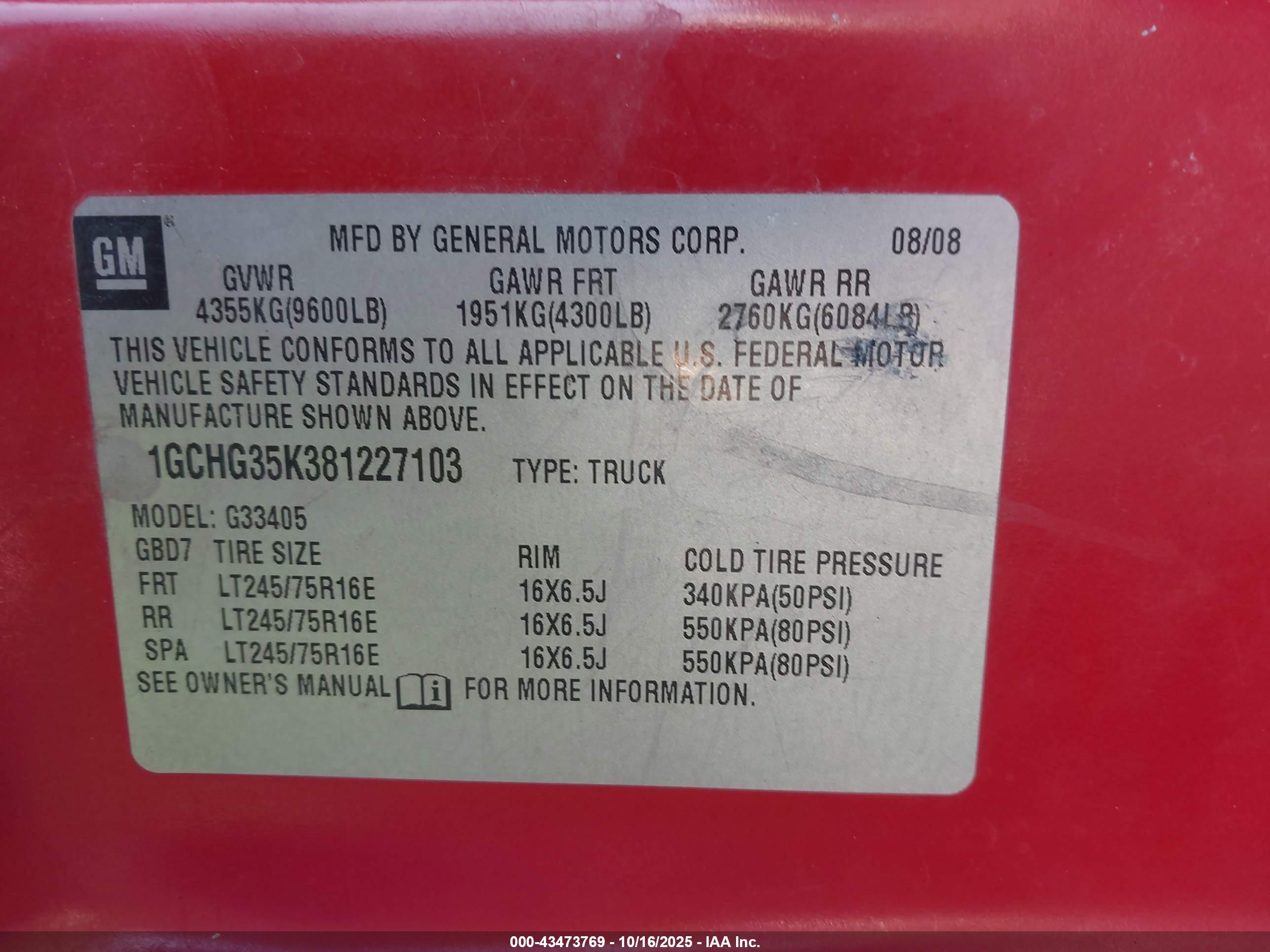 CHEVROLET EXPRESS image 9