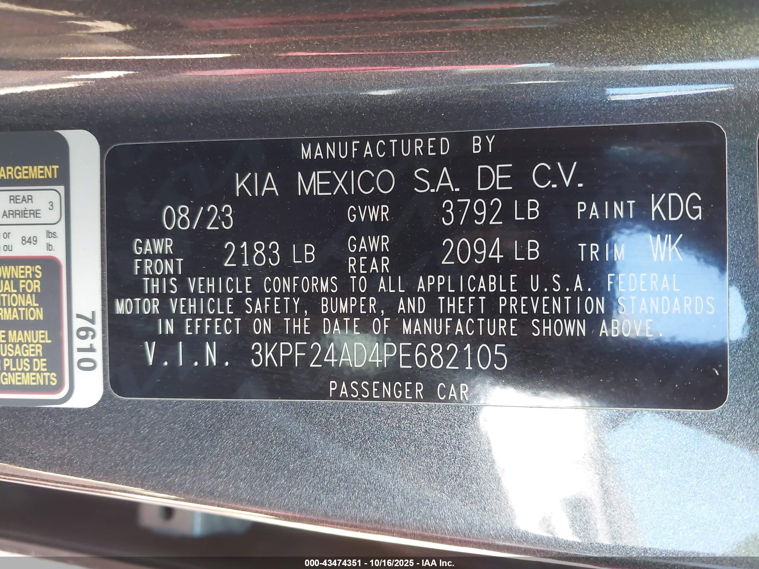 KIA FORTE image 9