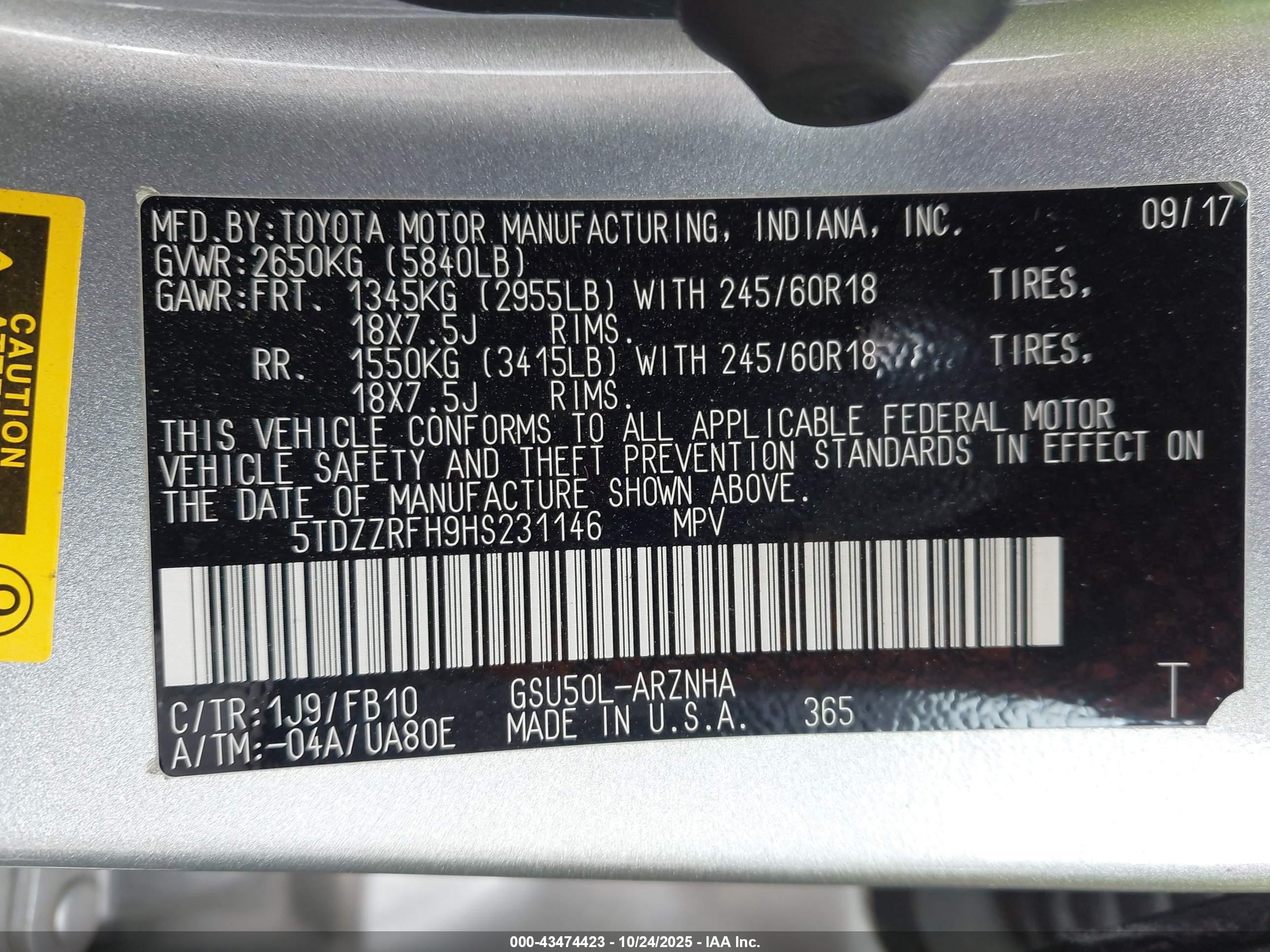 TOYOTA HIGHLANDER image 9