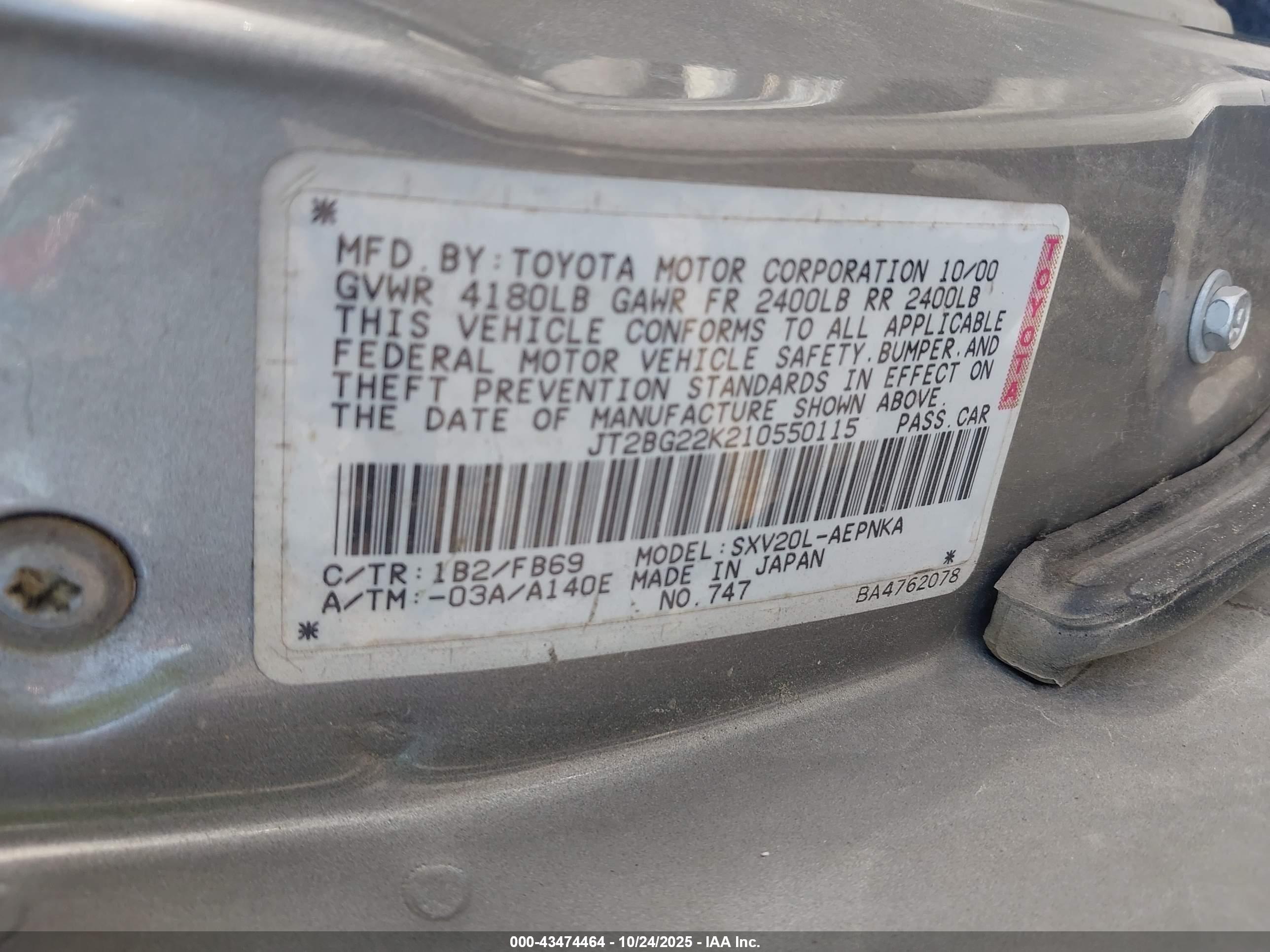 TOYOTA CAMRY image 9