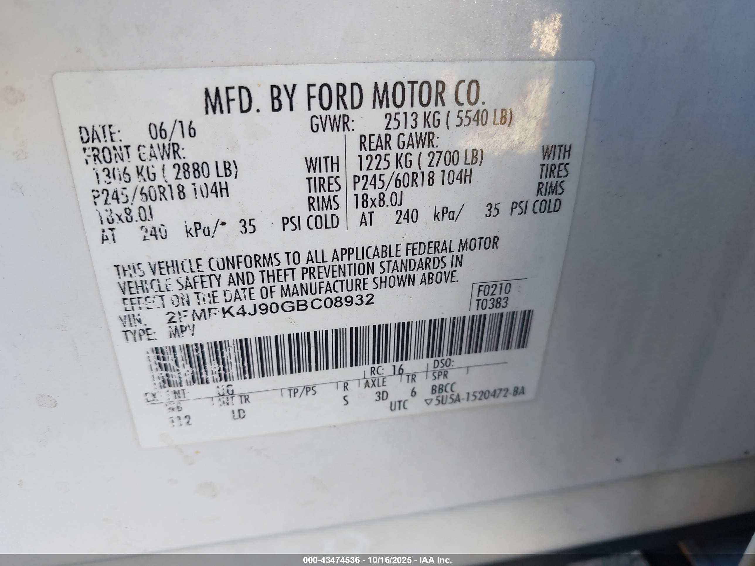 FORD EDGE image 9