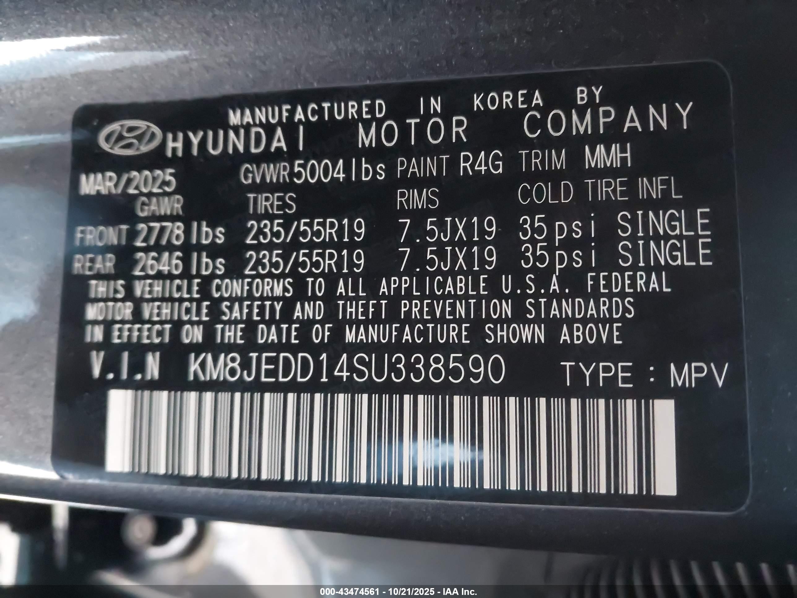 HYUNDAI TUCSON image 9