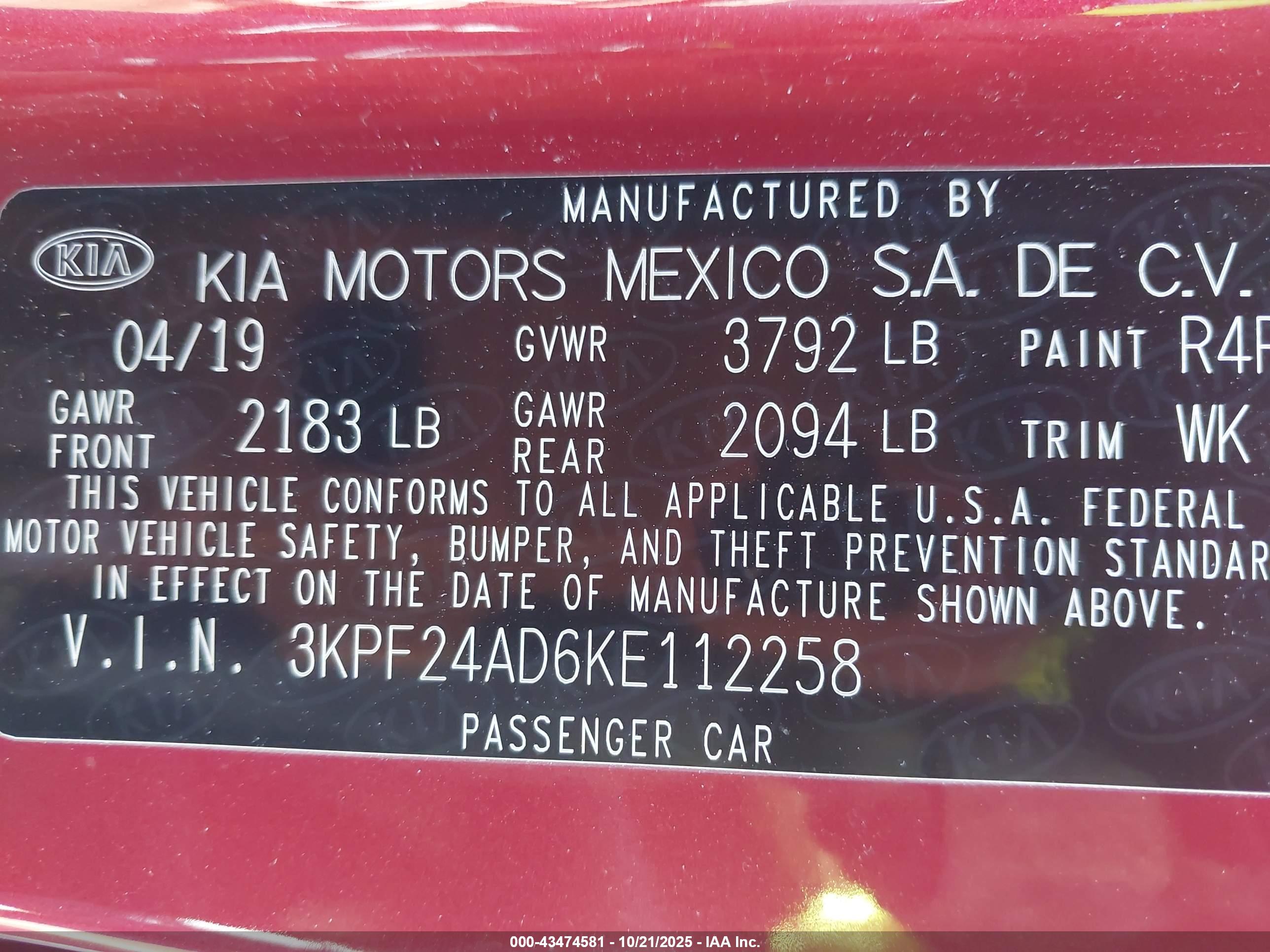 KIA FORTE image 9
