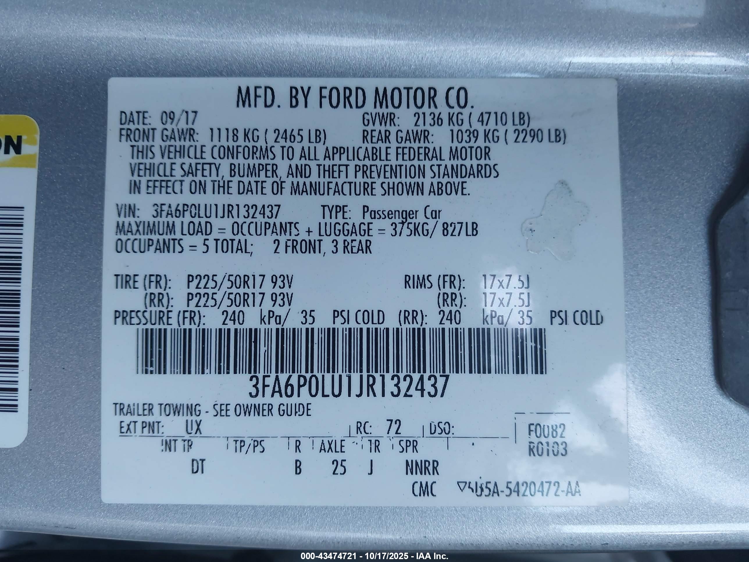 FORD FUSION image 9
