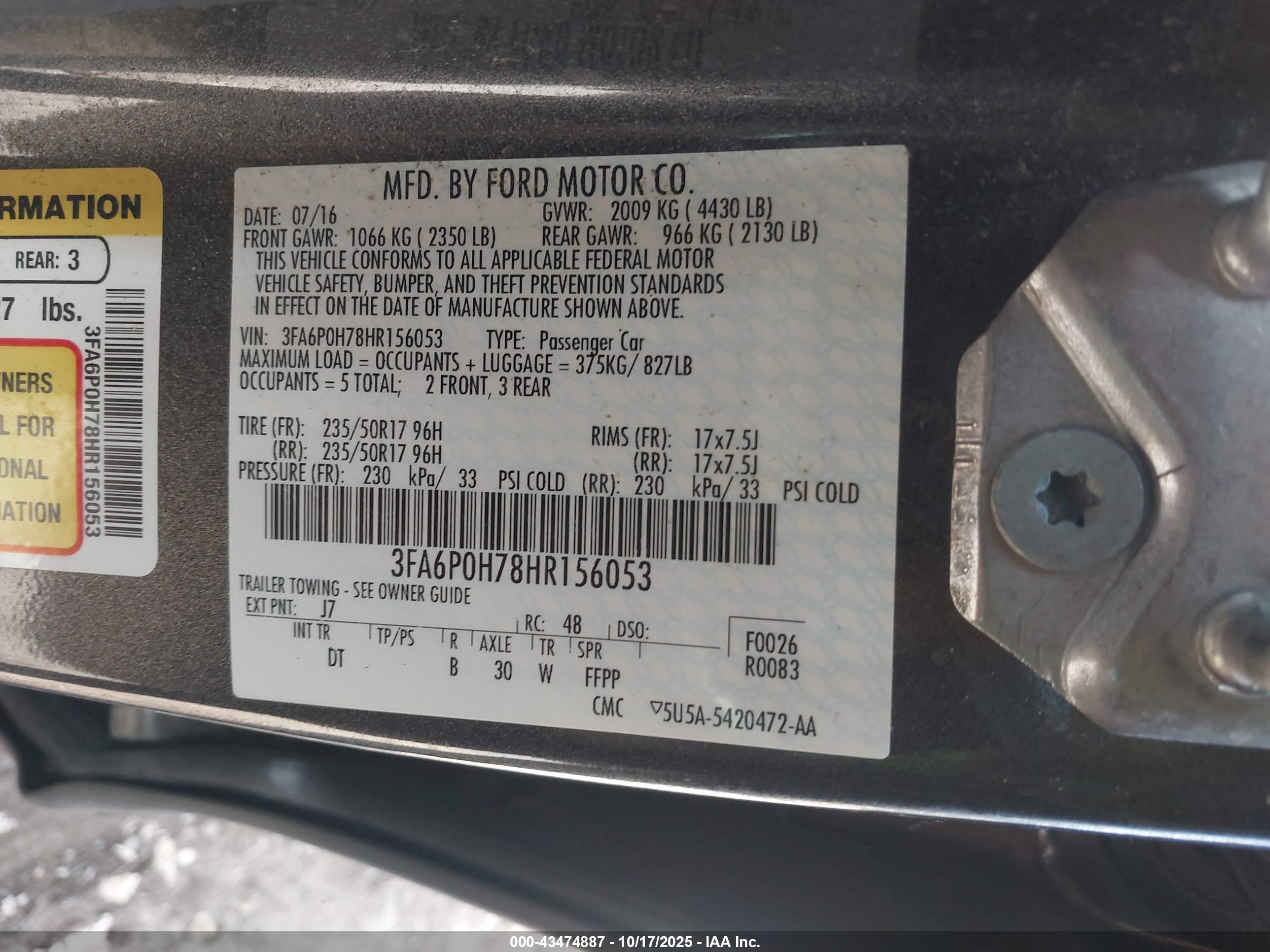 FORD FUSION image 9
