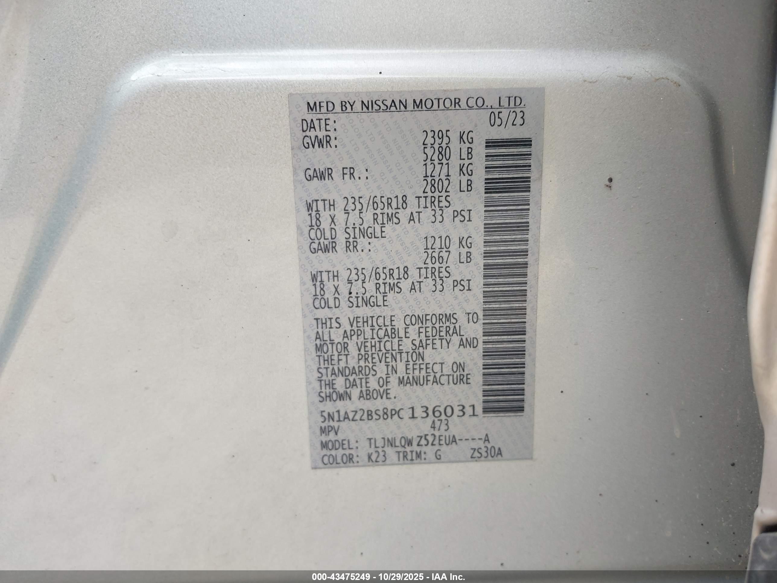 NISSAN MURANO image 9