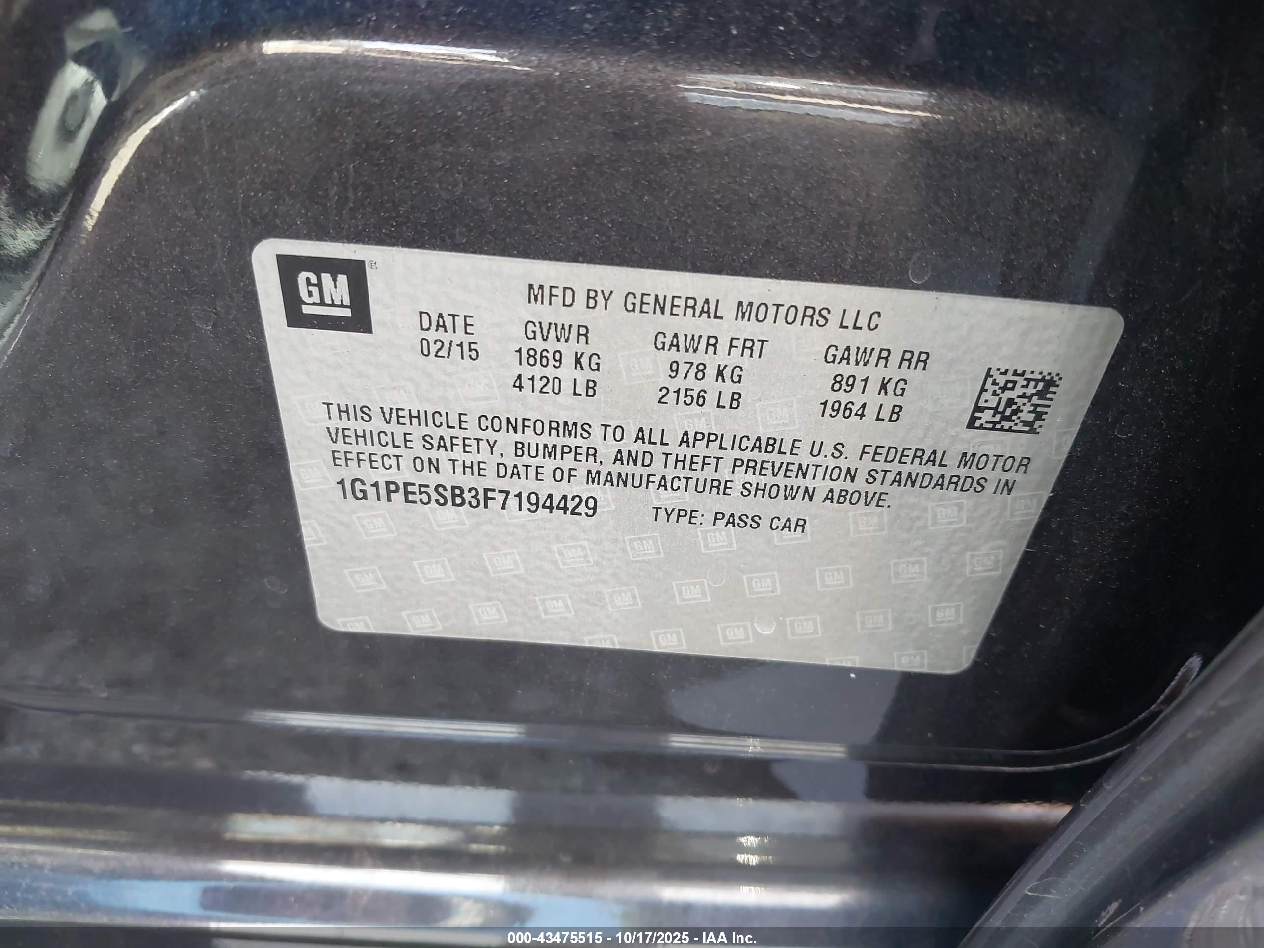 CHEVROLET CRUZE image 9