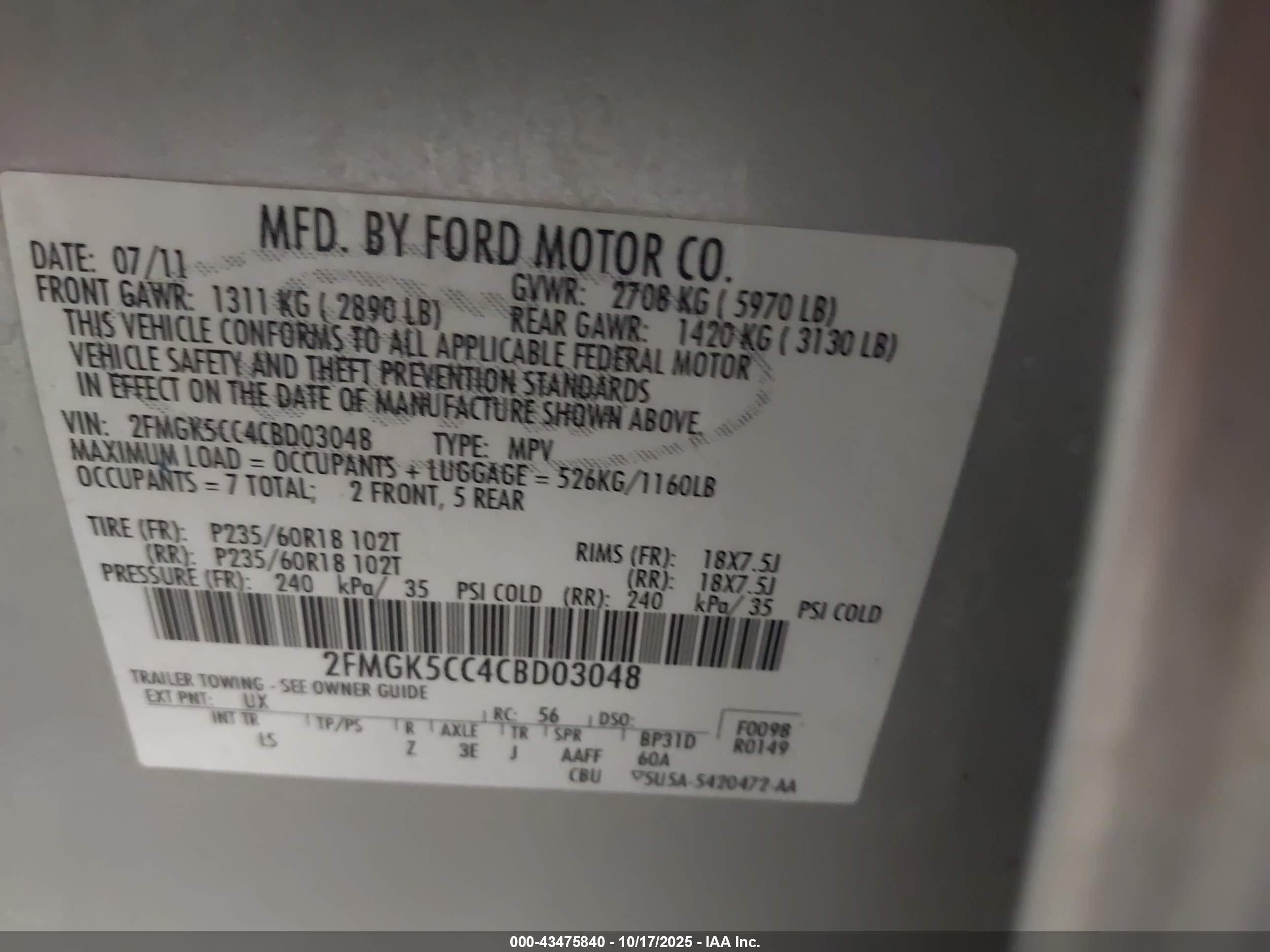 FORD FLEX image 9