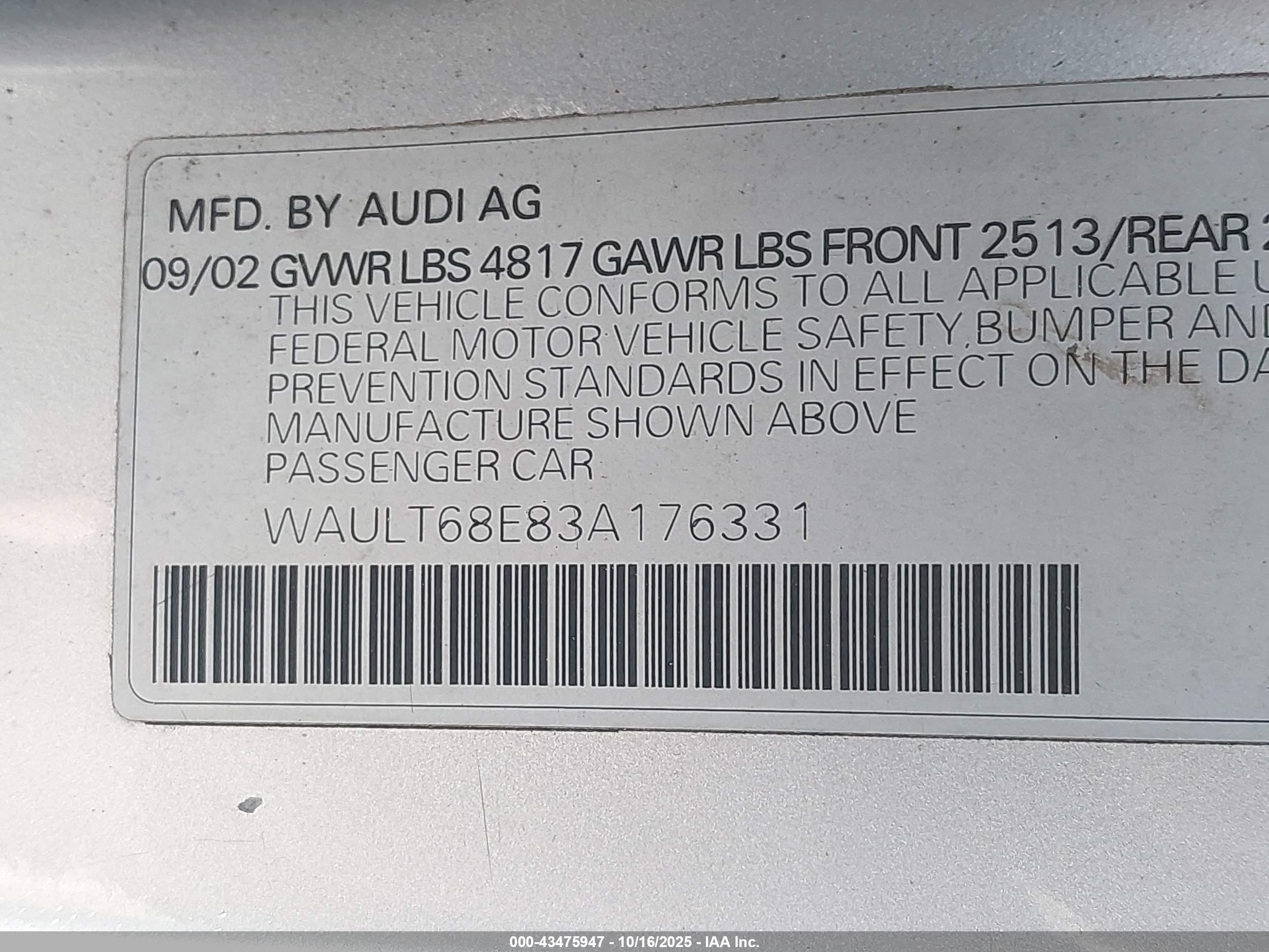 AUDI A4 image 9
