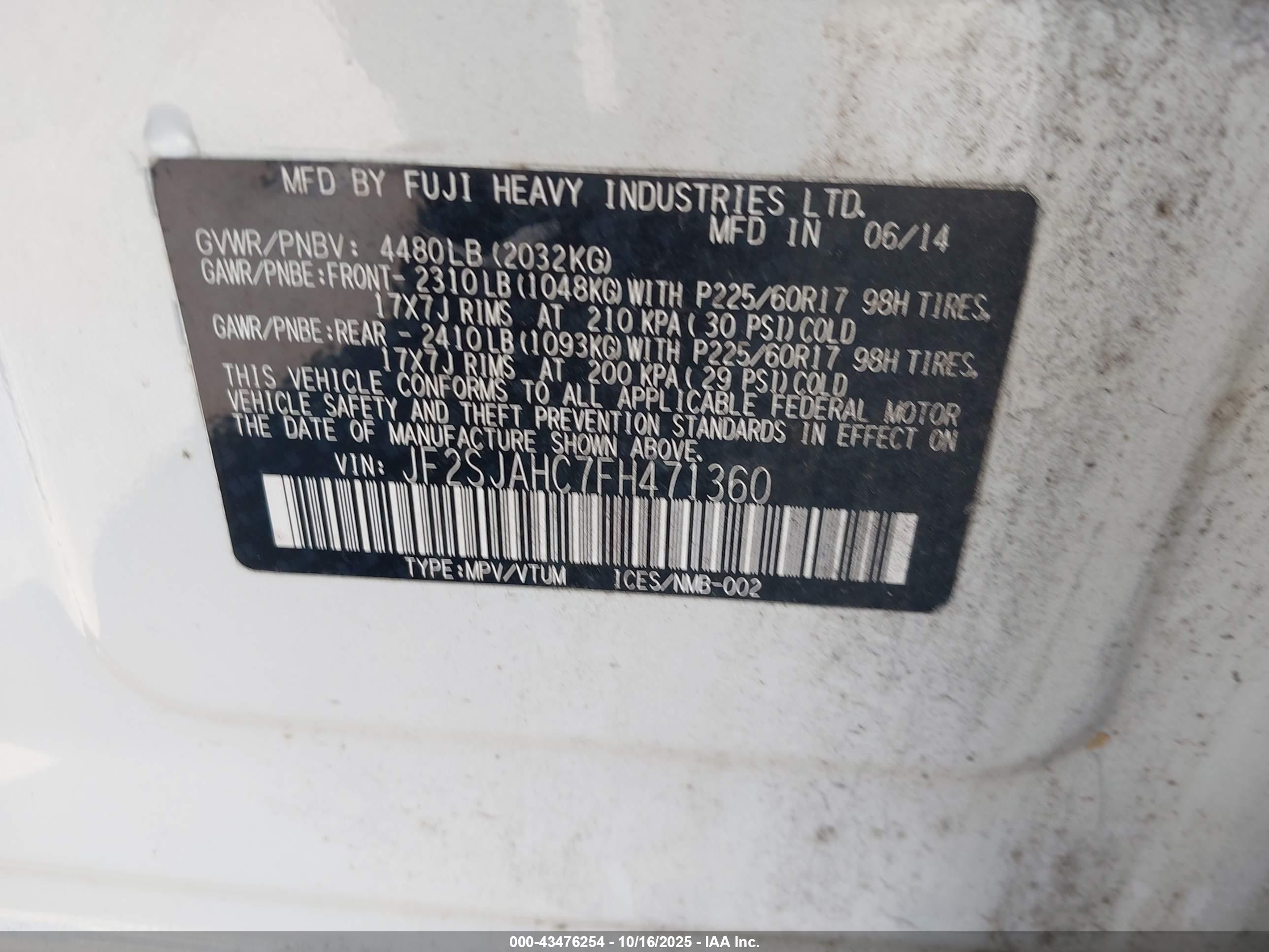 SUBARU FORESTER image 9