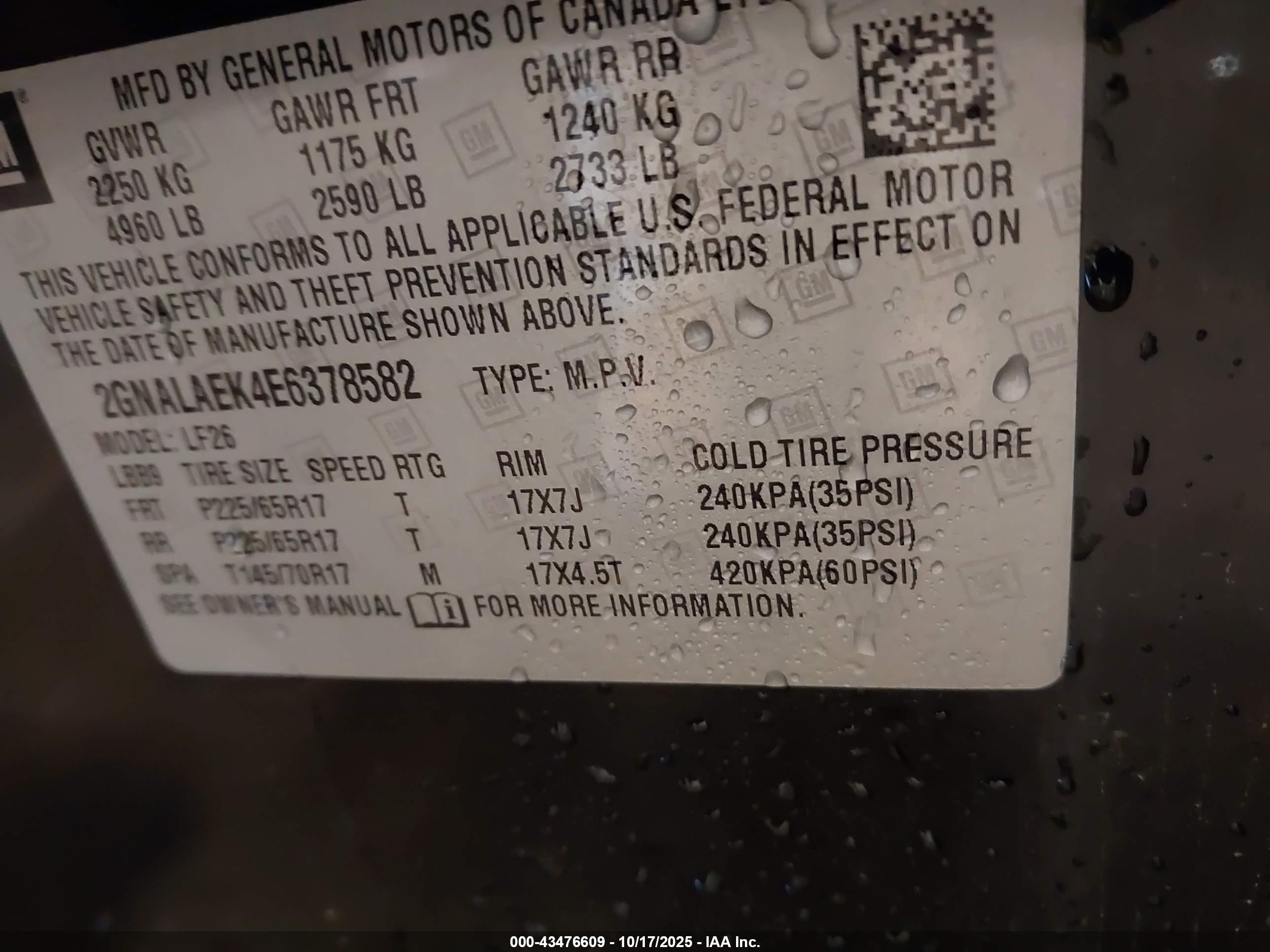 CHEVROLET EQUINOX image 9