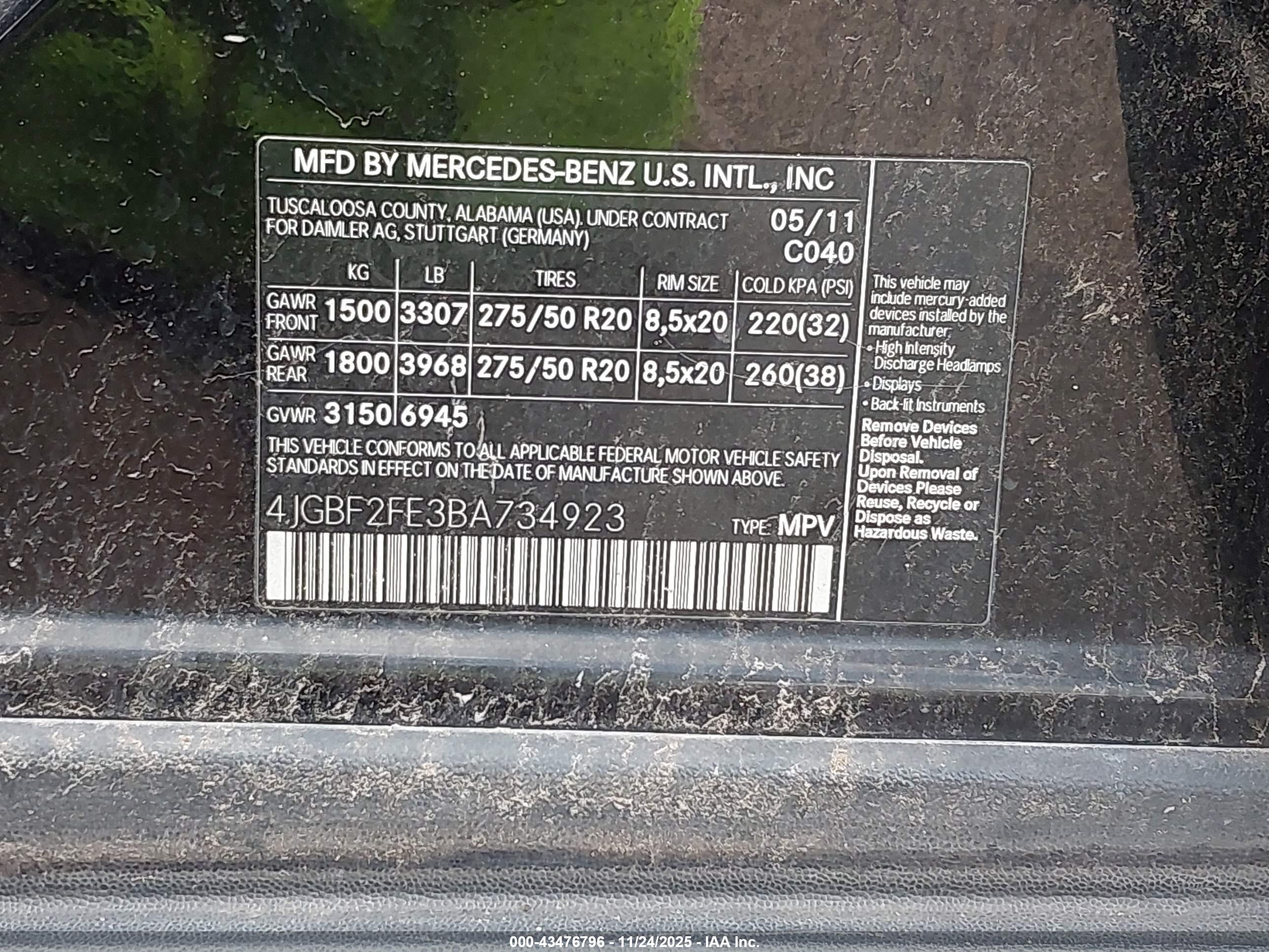 MERCEDES-BENZ GL image 9