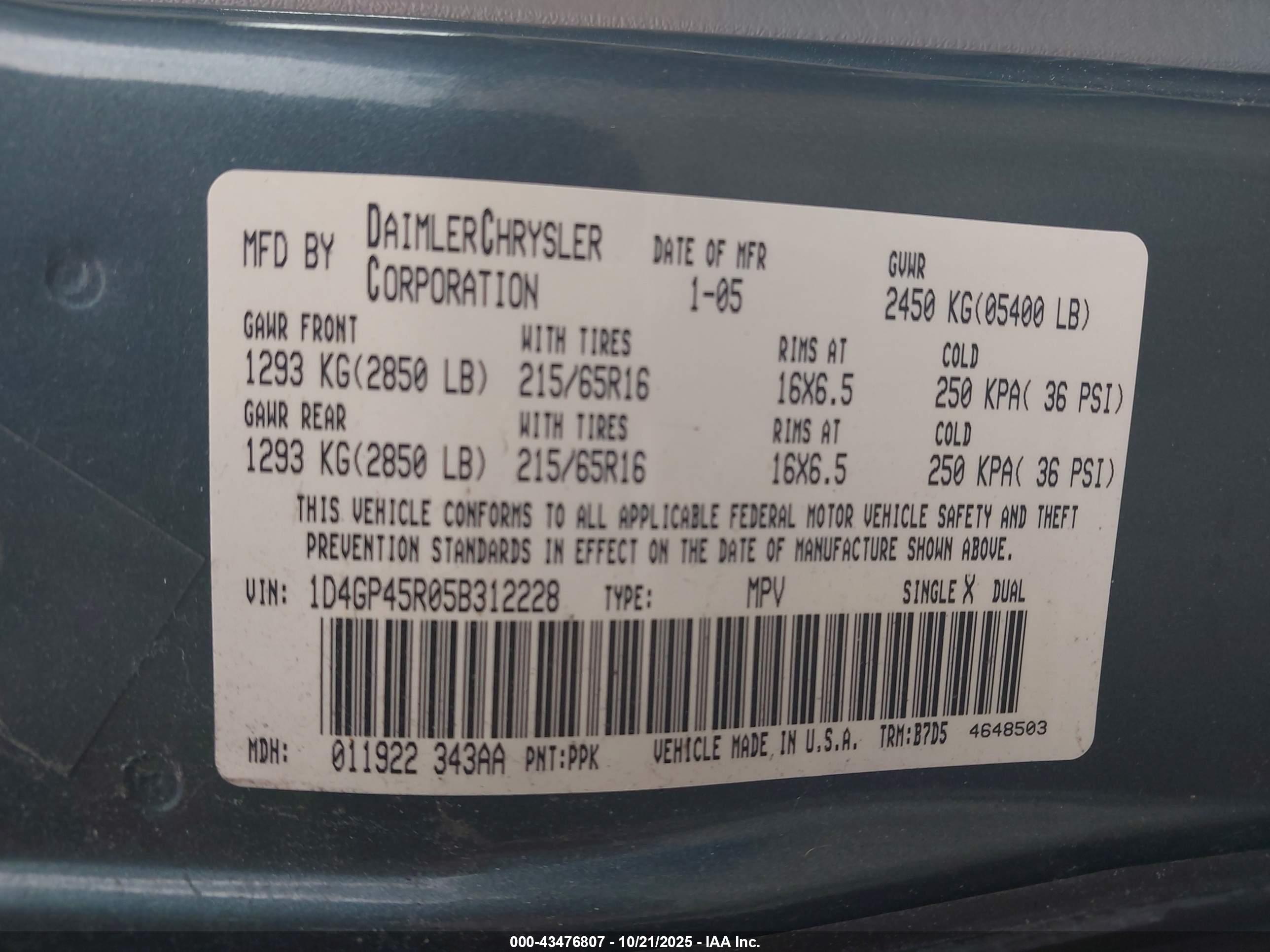 DODGE CARAVAN image 9