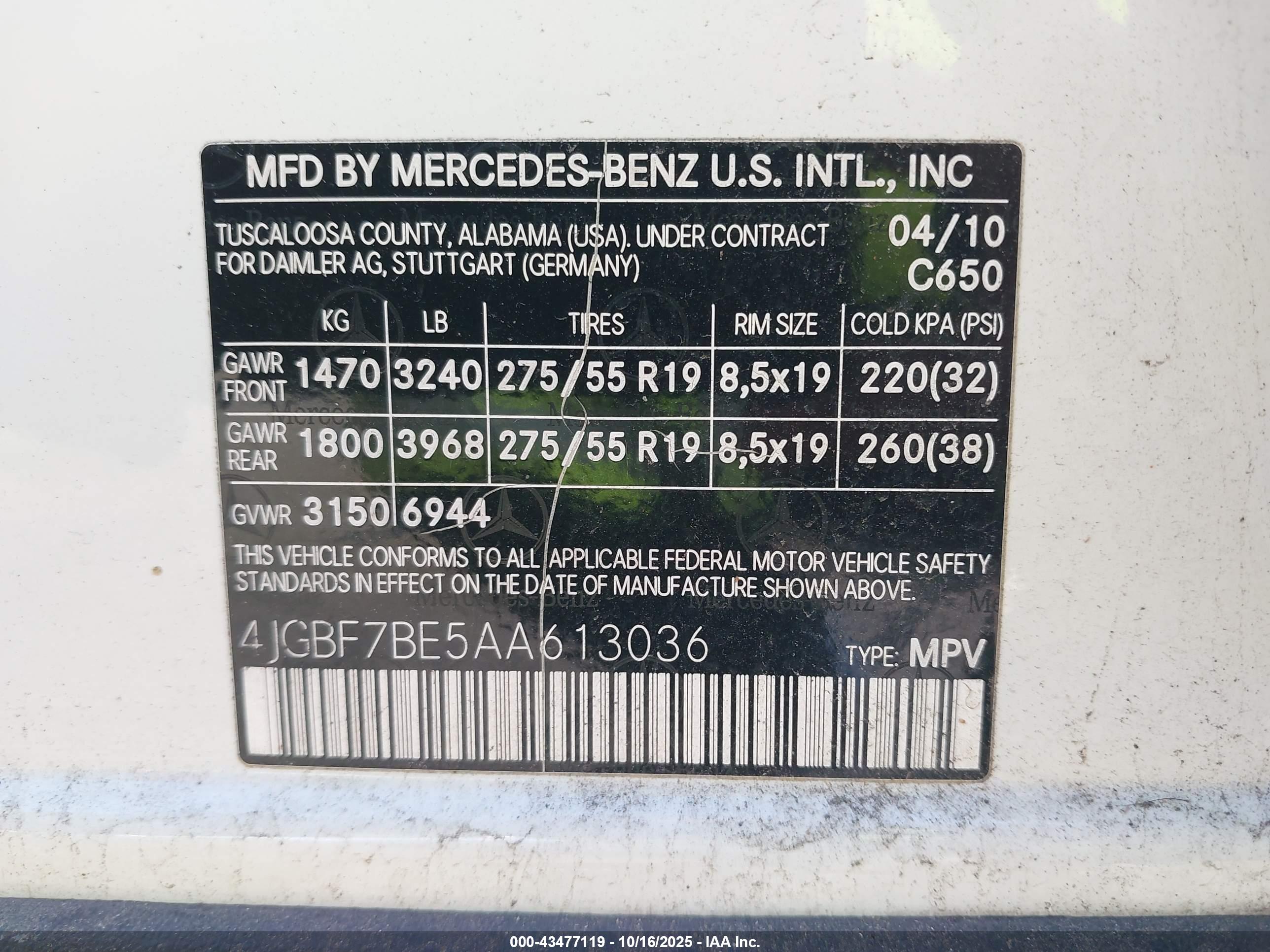 MERCEDES-BENZ GL image 9