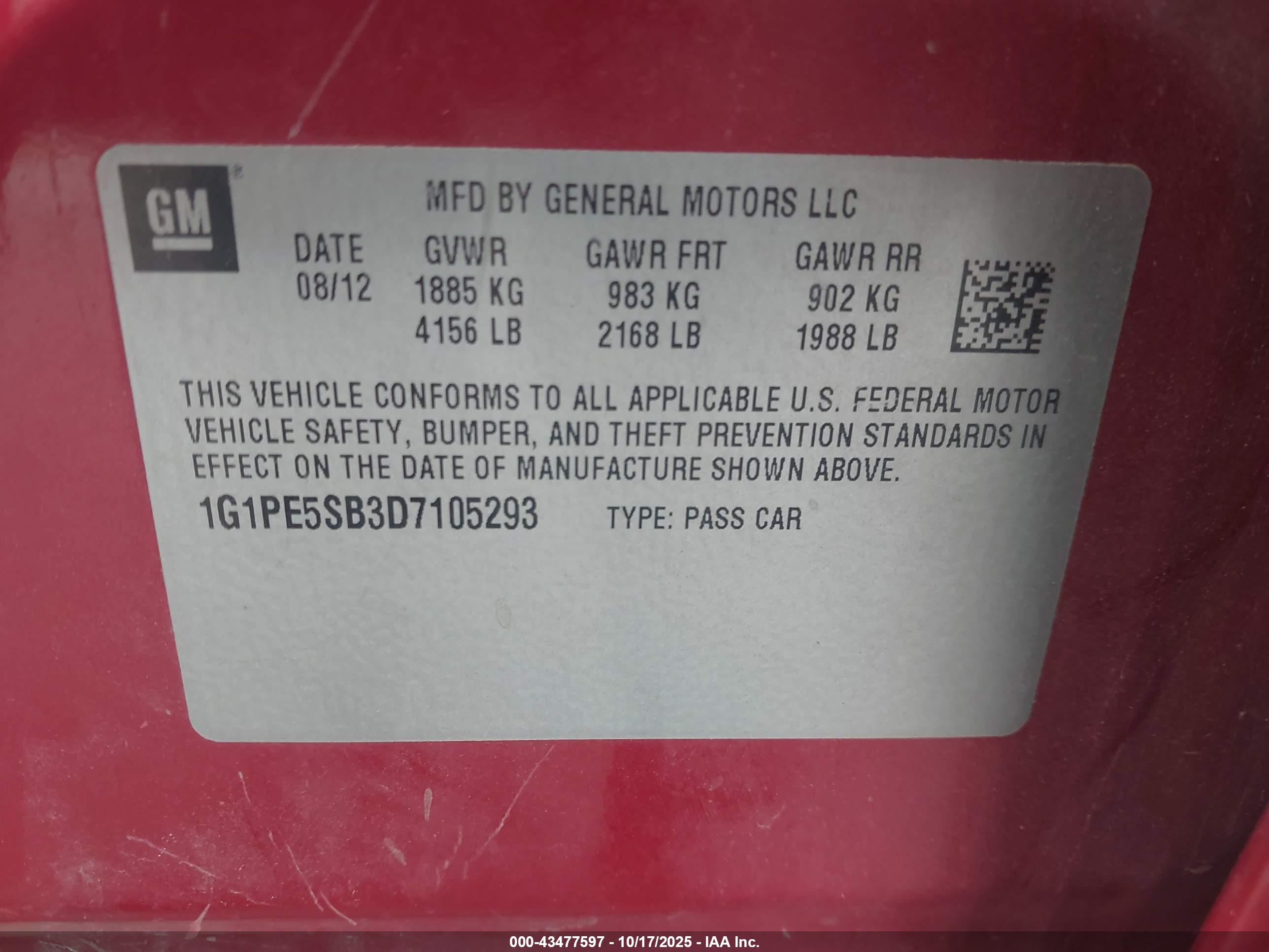CHEVROLET CRUZE image 9