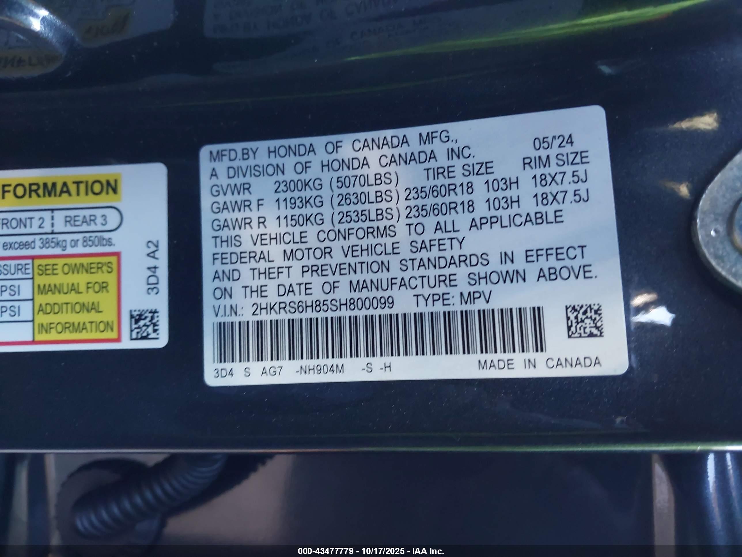 HONDA CR-V image 9