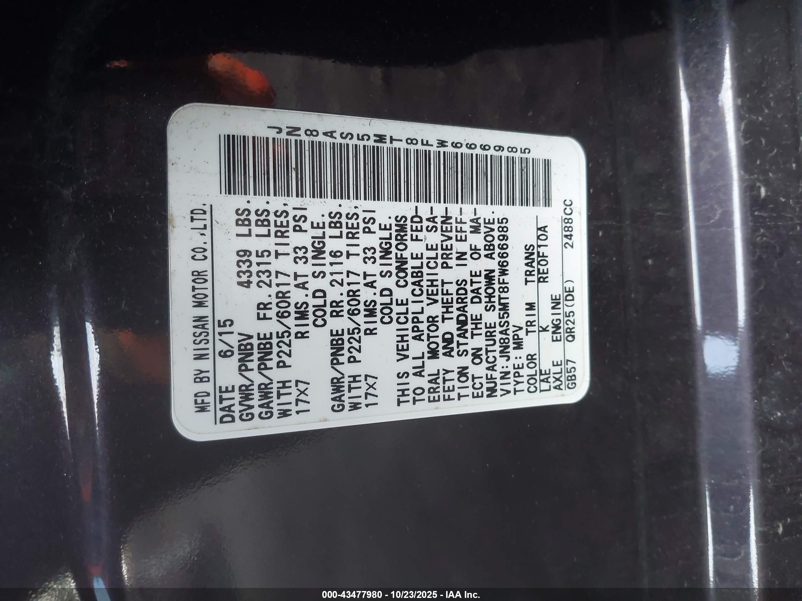 NISSAN ROGUE image 9